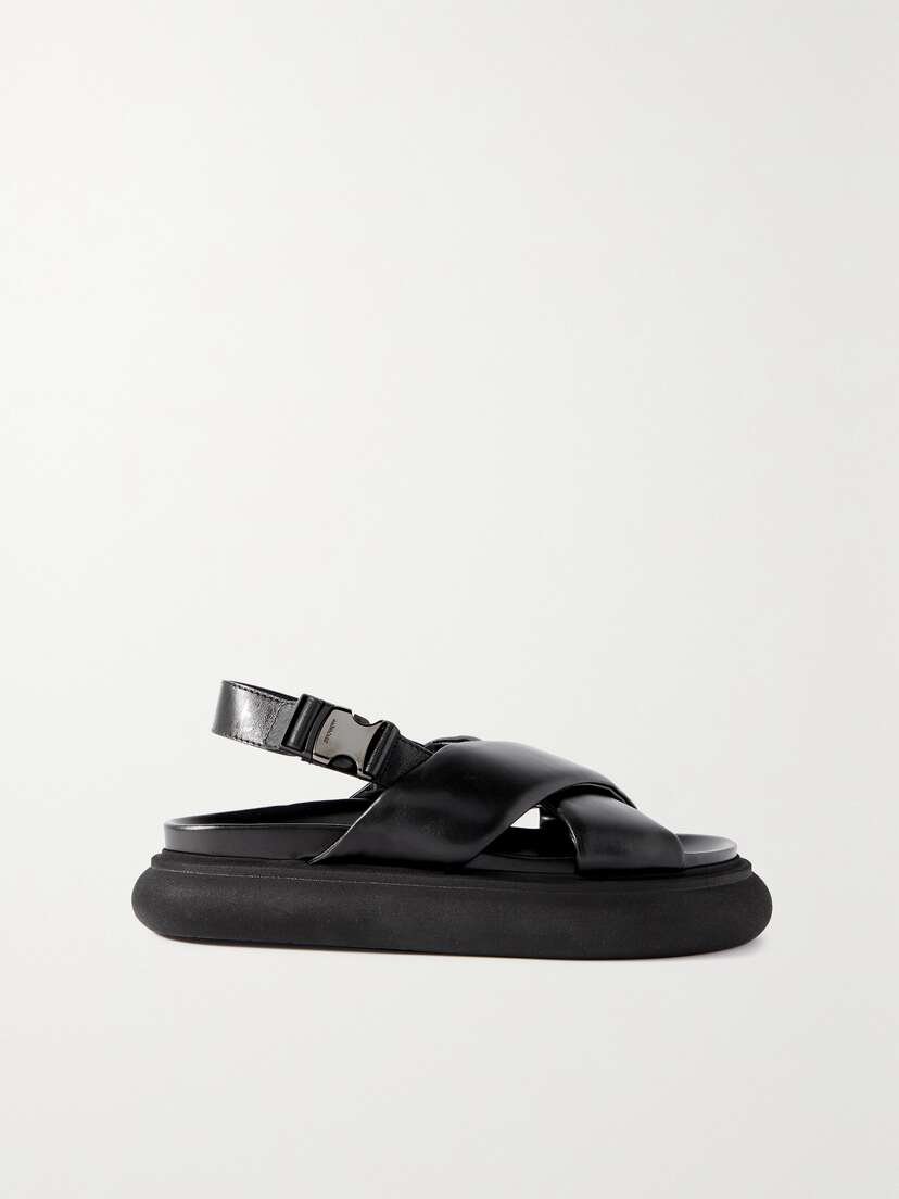 Moncler Solarisse Leather Sandals