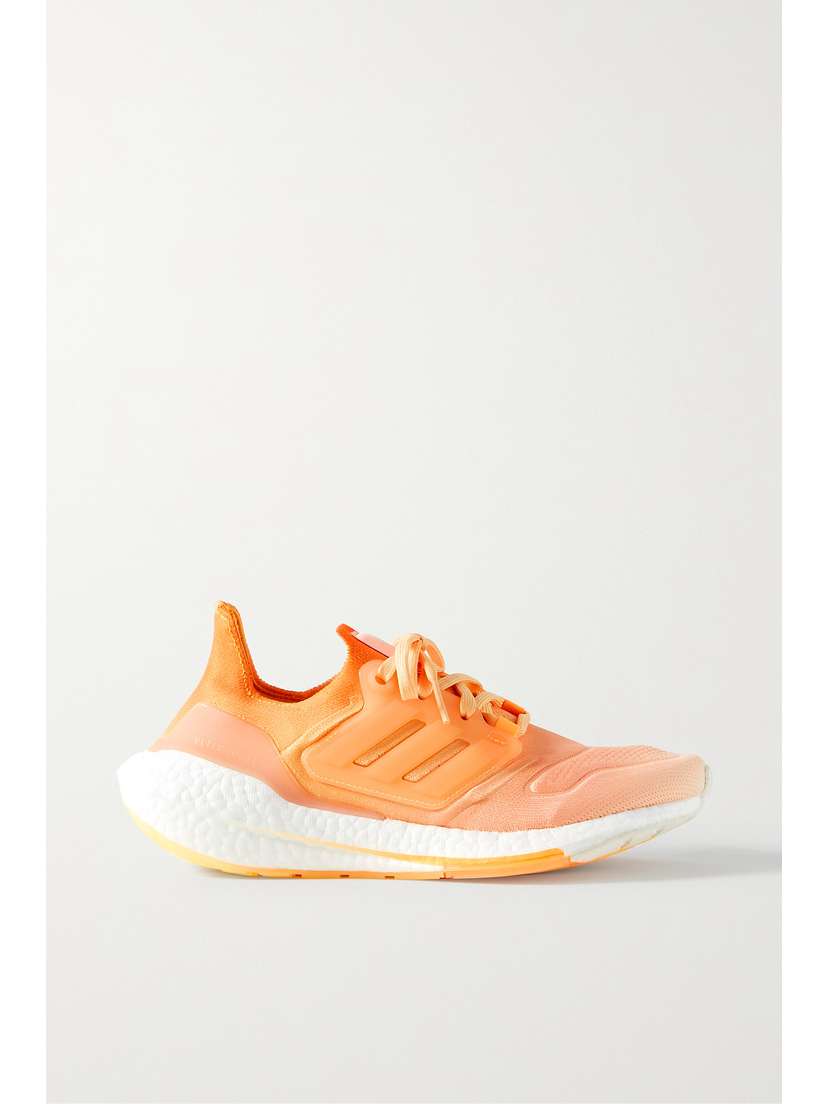 adidas Originals Ultraboost 22 Rubber-trimmed Primeknit Sneakers - UK 3.5