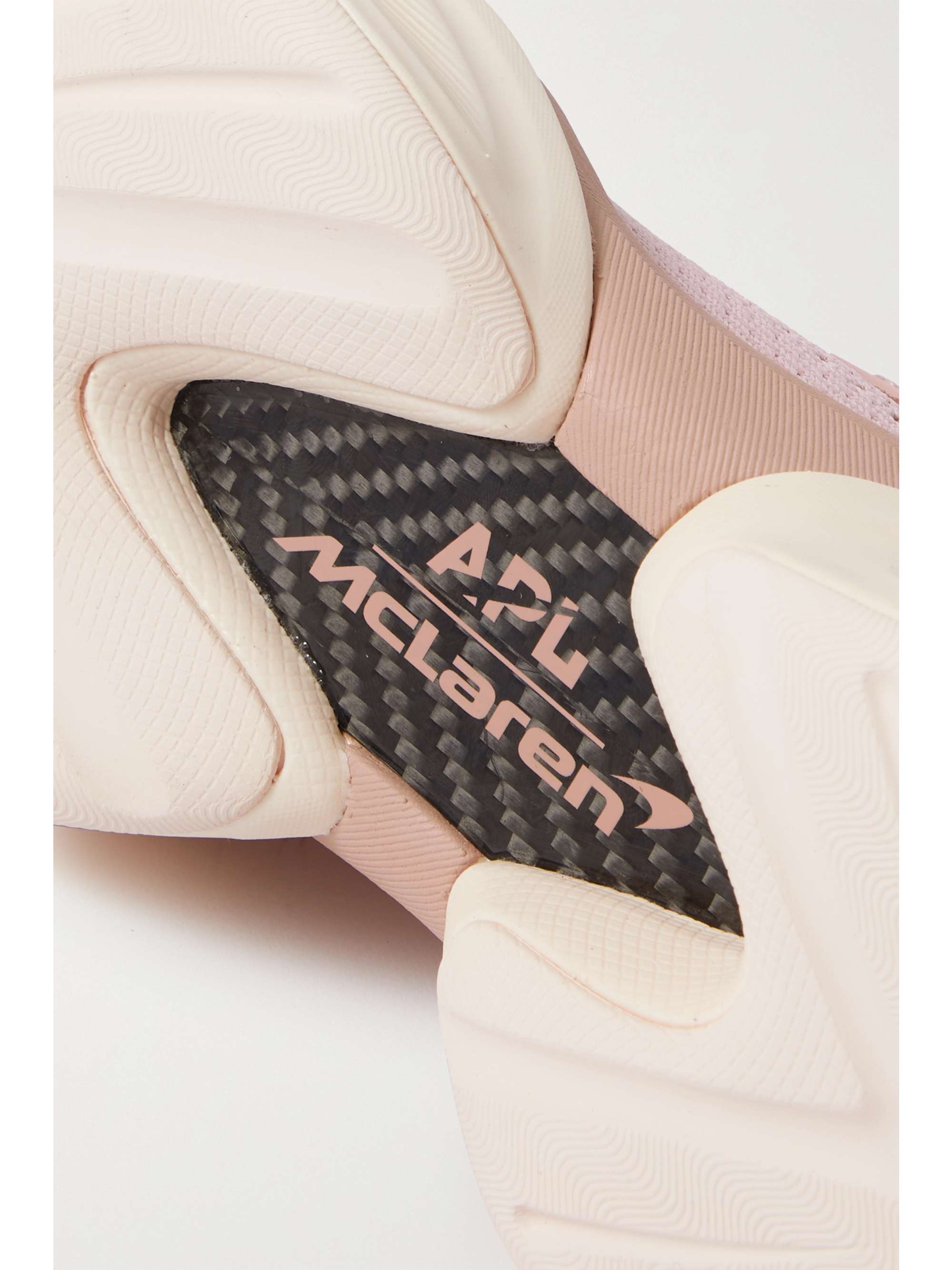 APL ATHLETIC PROPULSION LABS + McLaren Souffle Sockliner mesh sneakers