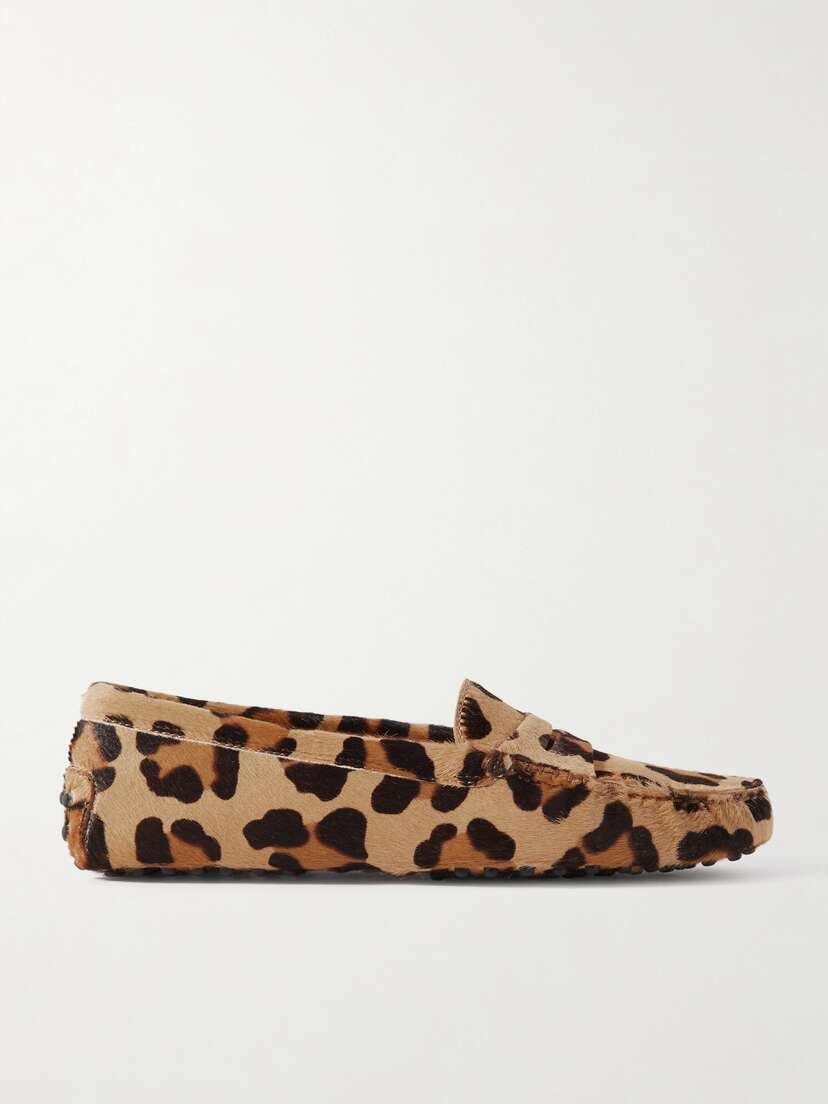 Ferragamo | Dorye Leopard-print Calf Hair Mules | #7974C4