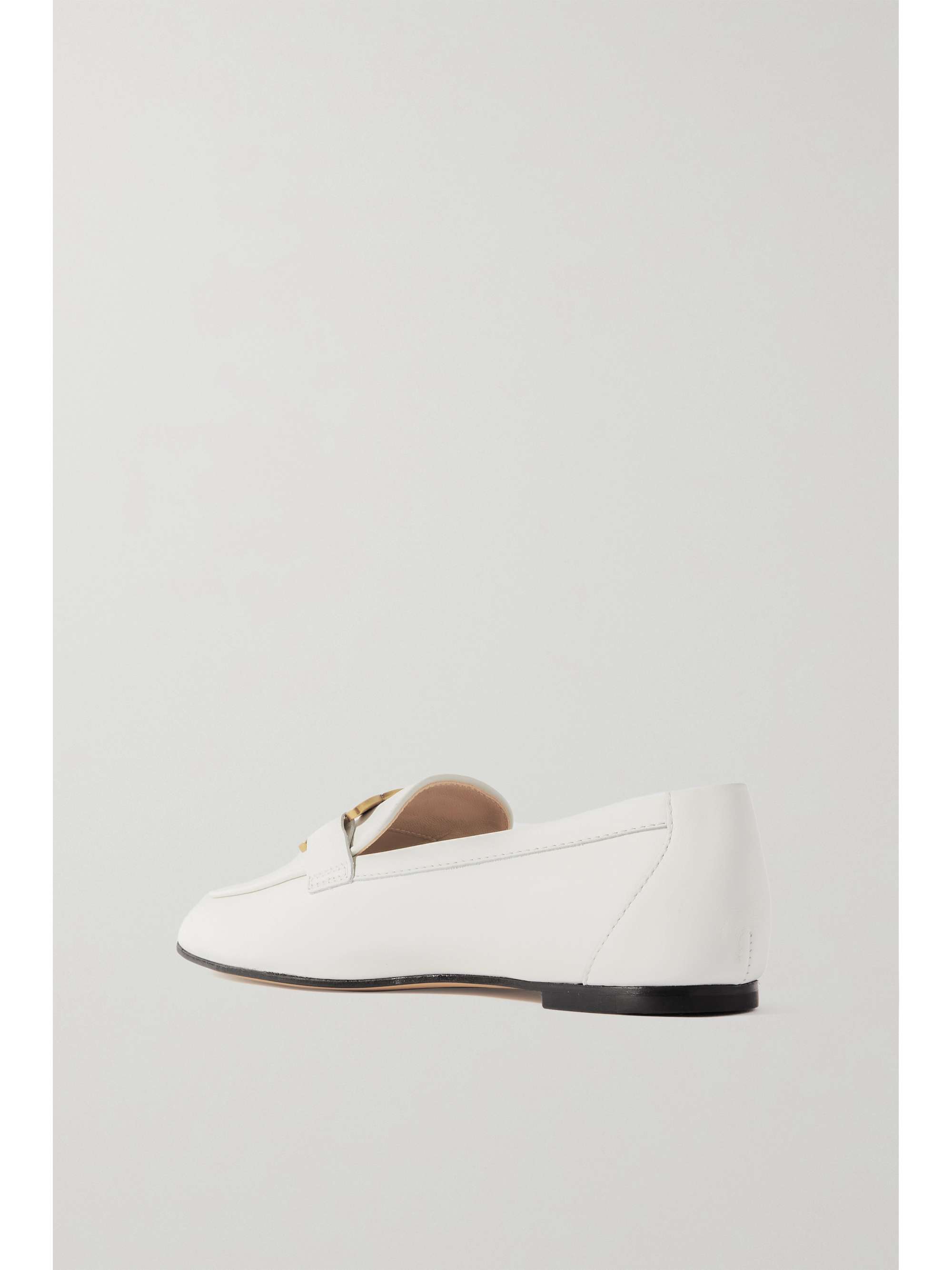 TOD'S Kate embellished leather loafers