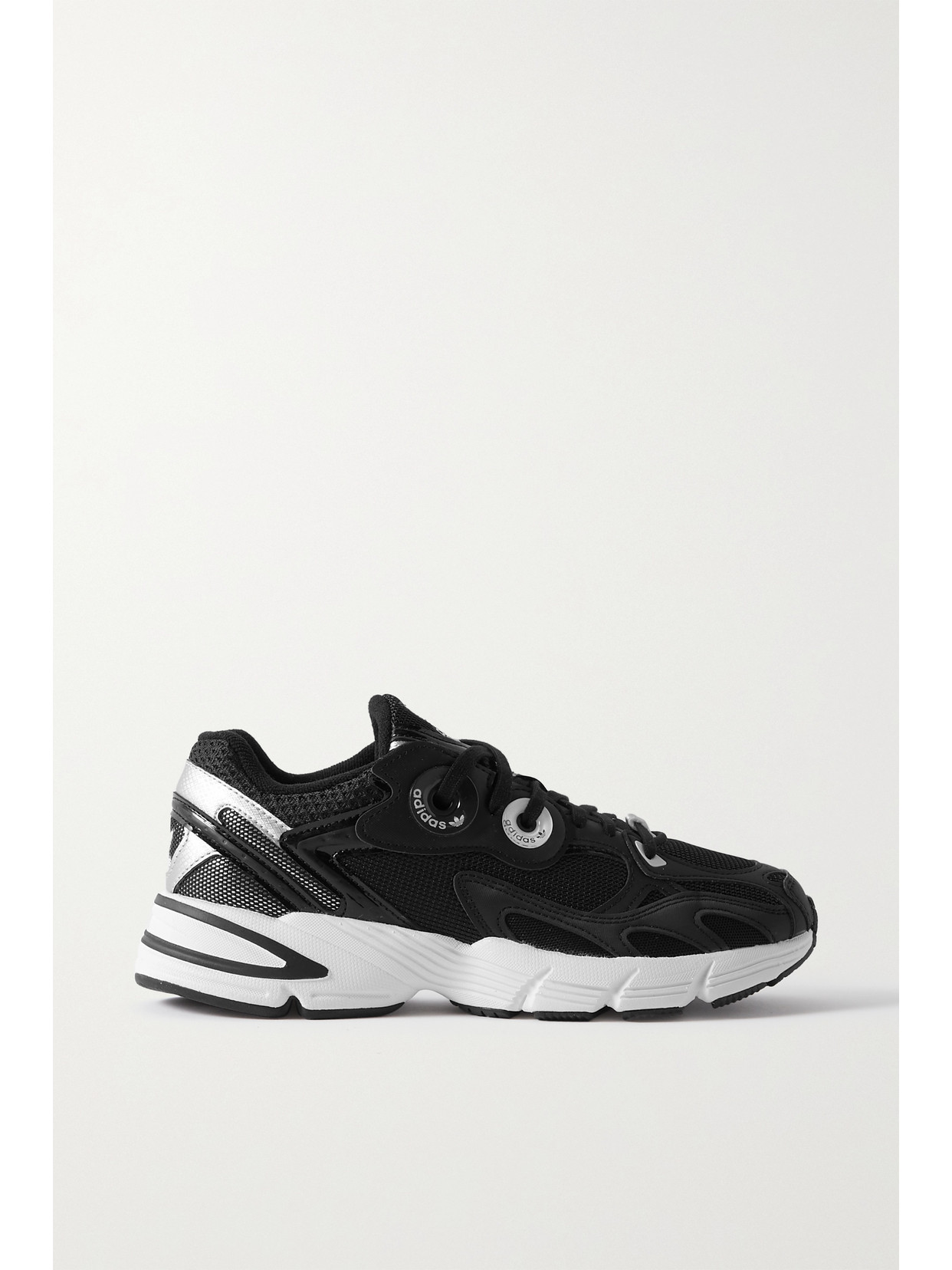 Adidas Originals Womens Lace Up Training Running Shoes In Black