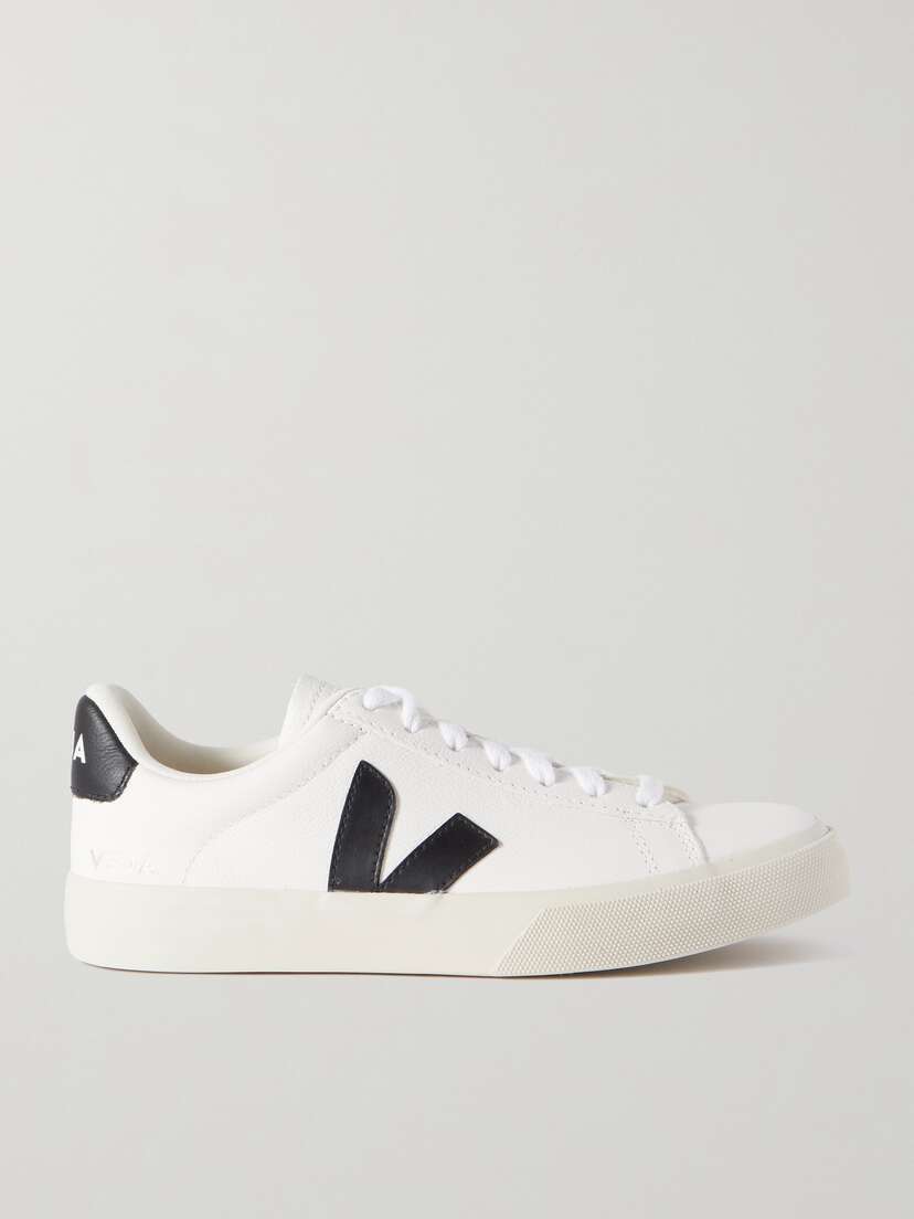 Veja Campo Textured-leather Sneakers