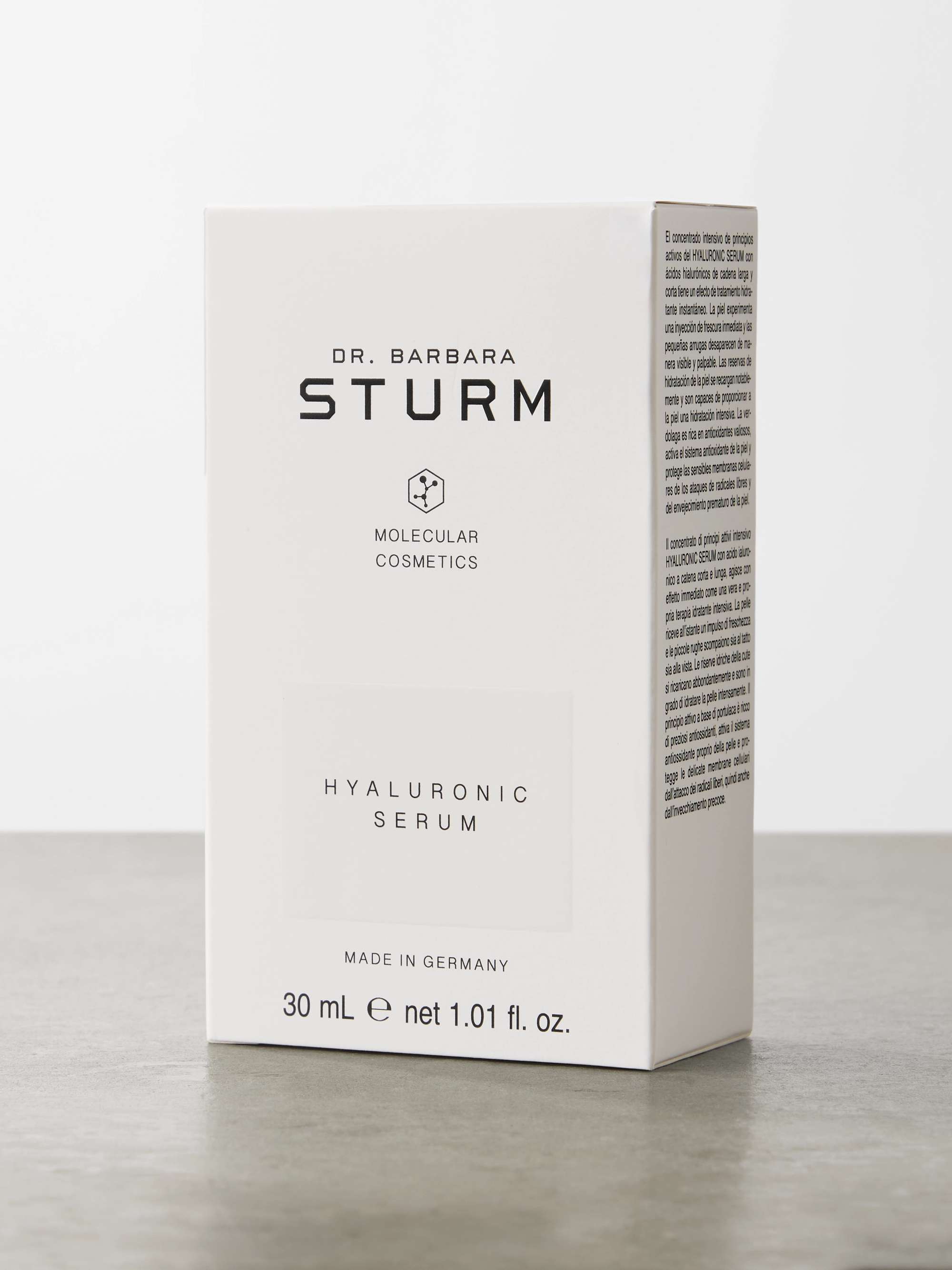 DR. BARBARA STURM + NET SUSTAIN Hyaluronic Serum, 30ml