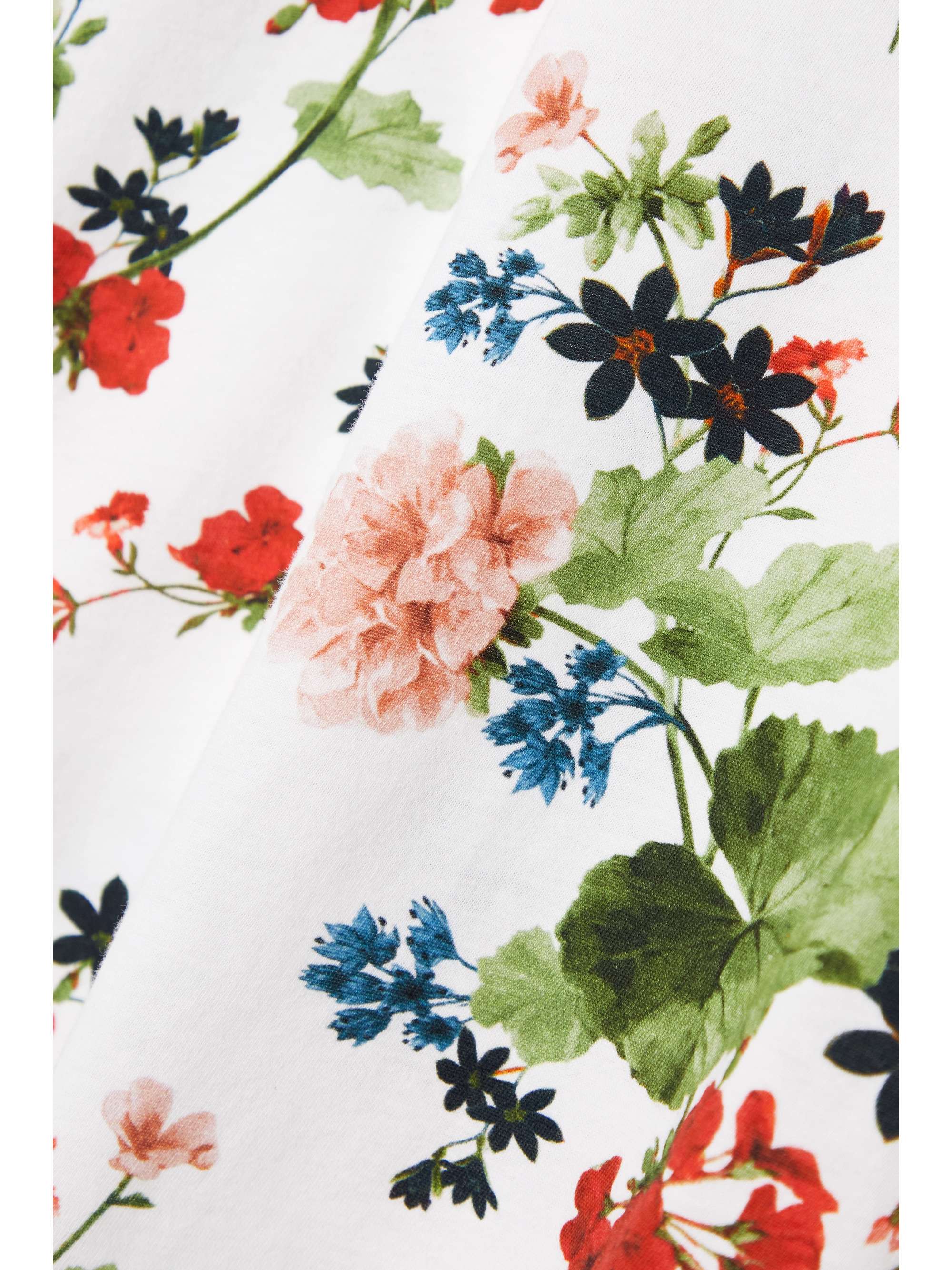 ERDEM Sofia flora-print cotton-jersey top