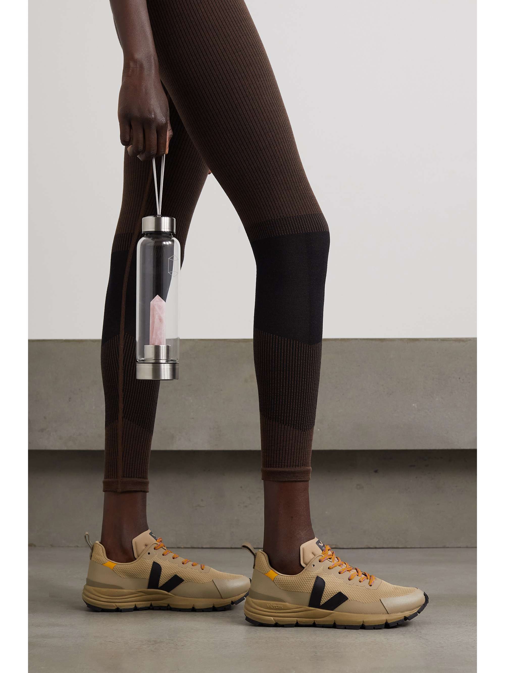 Veja - Dekkan Alveomesh and Faux Leather Sneakers - Cream - IT38 - Net A Porter