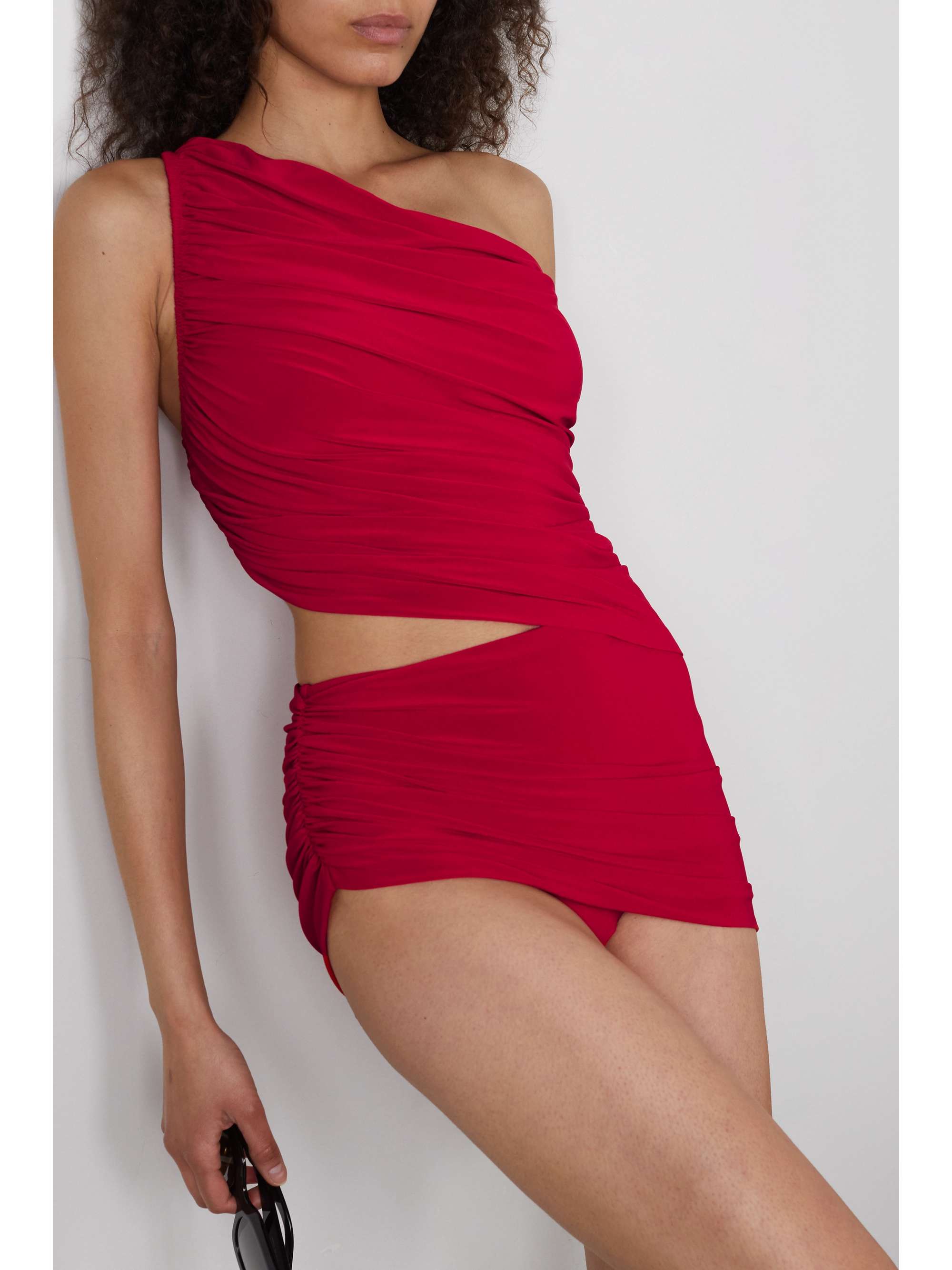 NORMA KAMALI Diana ruched bikini briefs