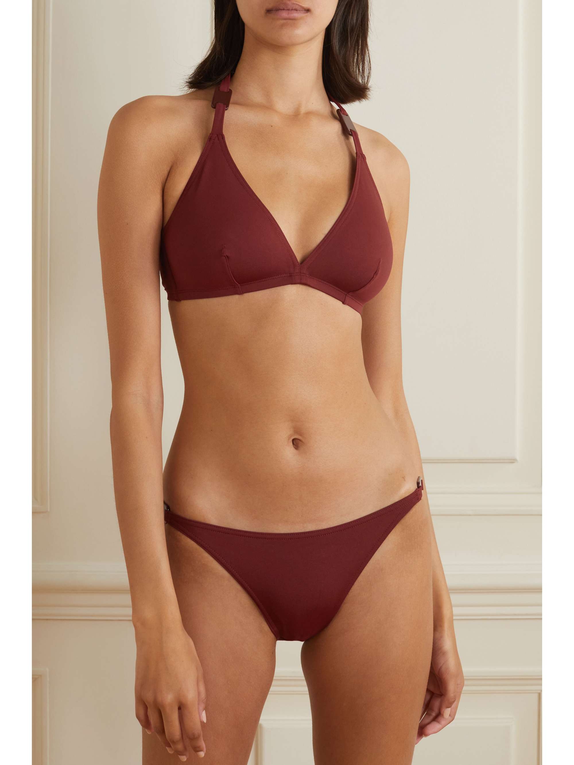 al menos cascada Asociar Brown Plexi Roche embellished bikini briefs | ERES | NET-A-PORTER