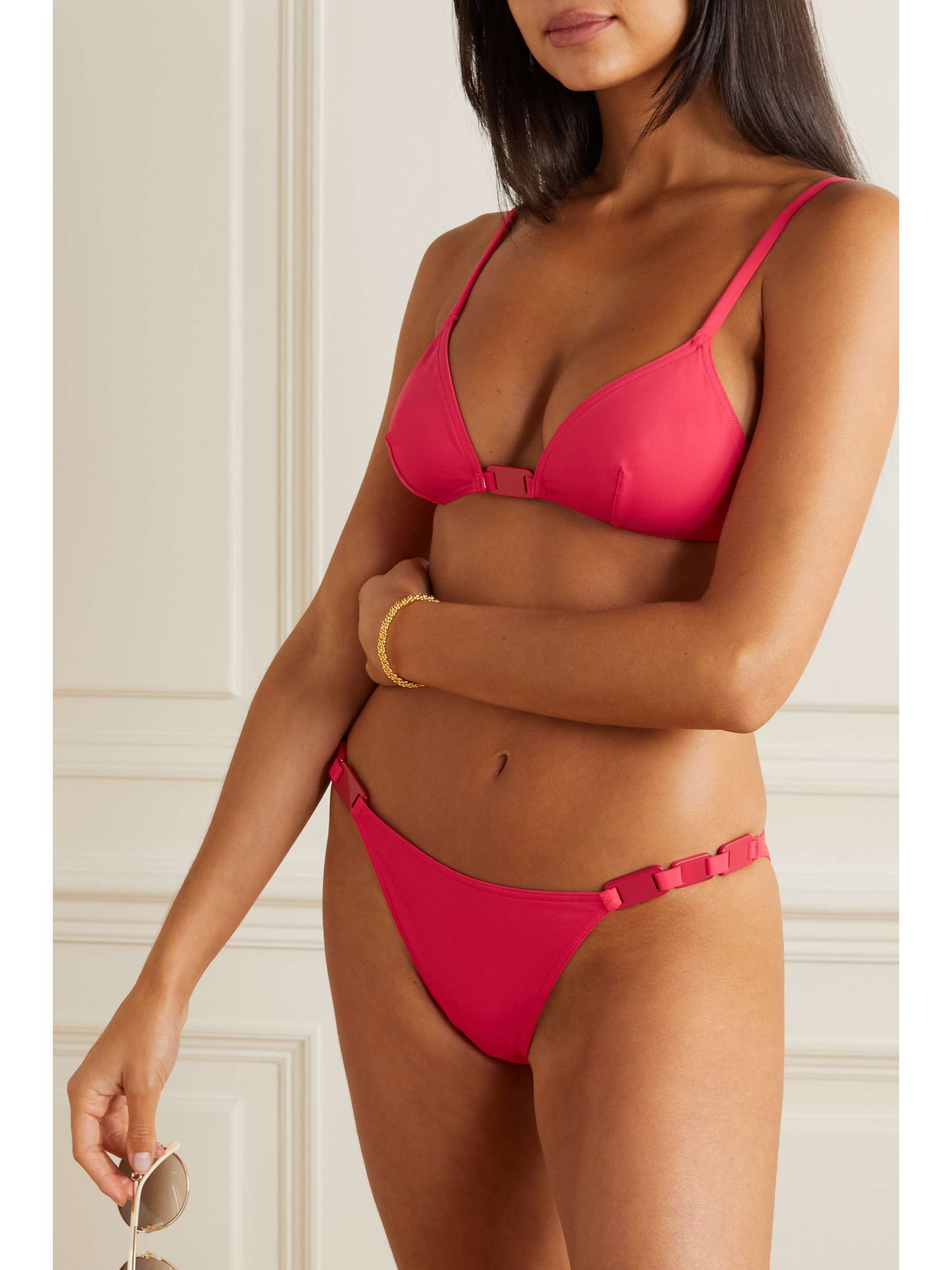 ERES Plexi Galet embellished bikini briefs
