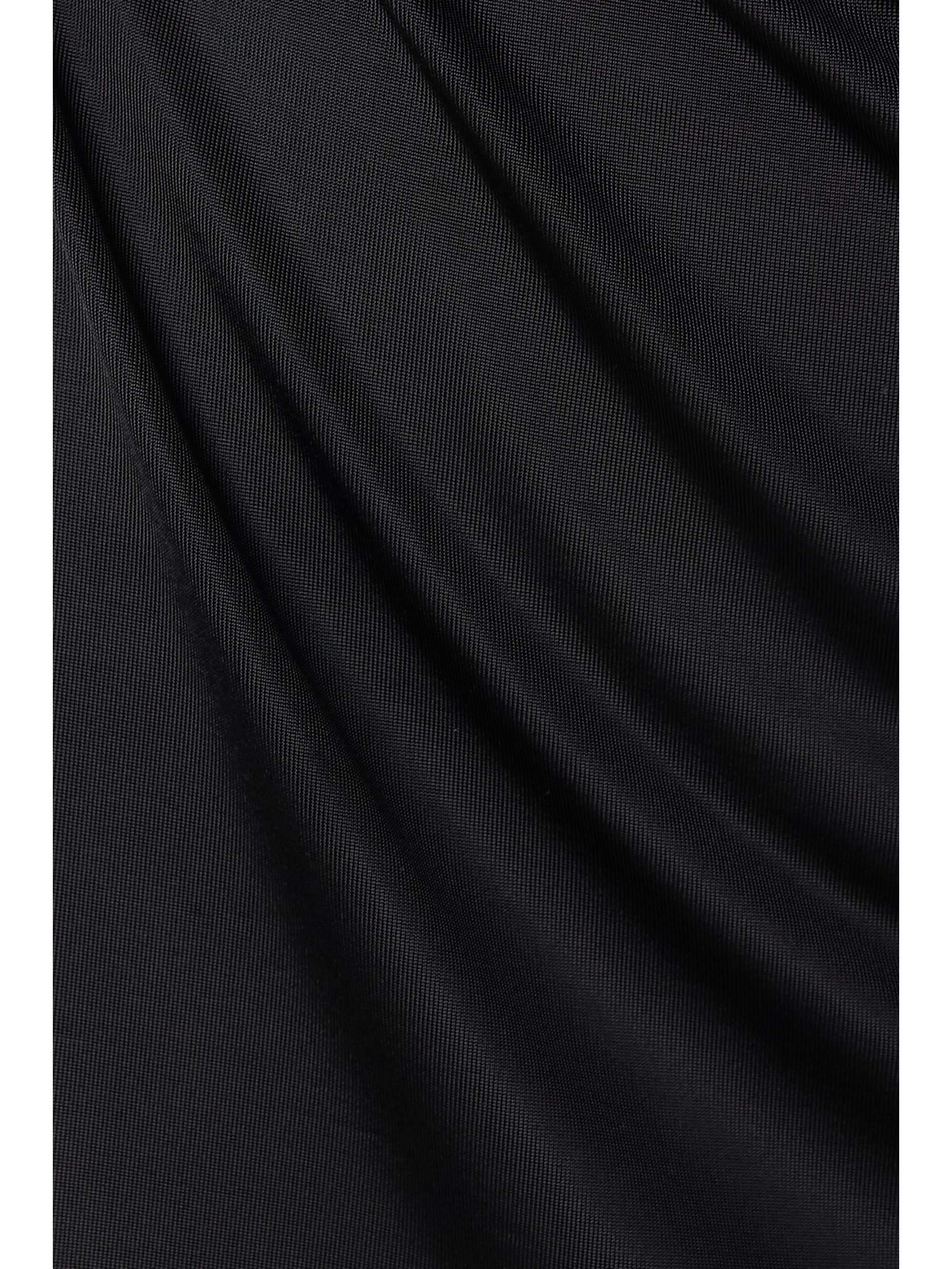 VERSACE Embellished stretch mini wrap skirt
