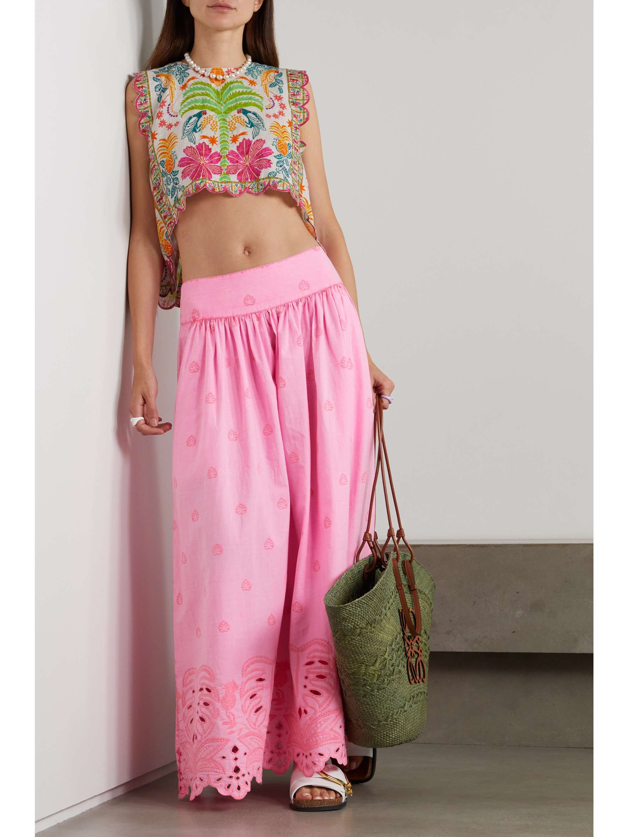 FARM Rio cropped tank