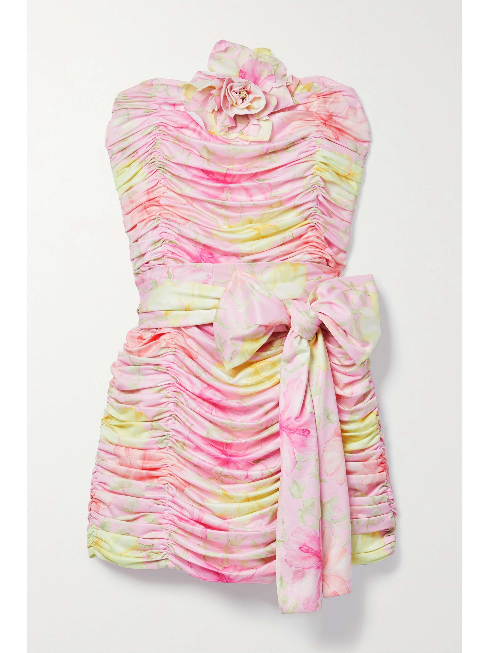 net-a-porter.com | Floral-print stretch-jersey mini dress