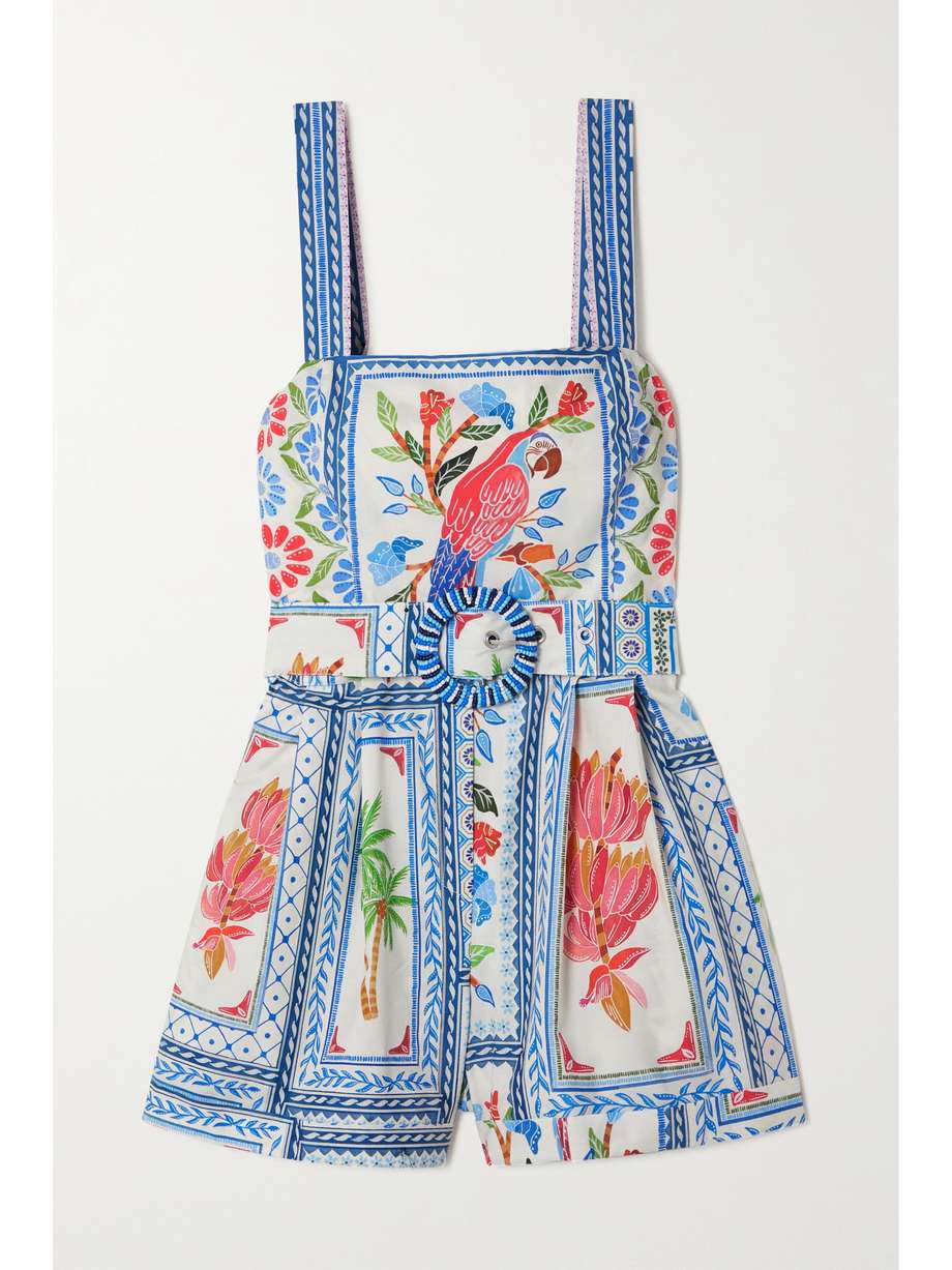 Cotton Poplin Playsuit
