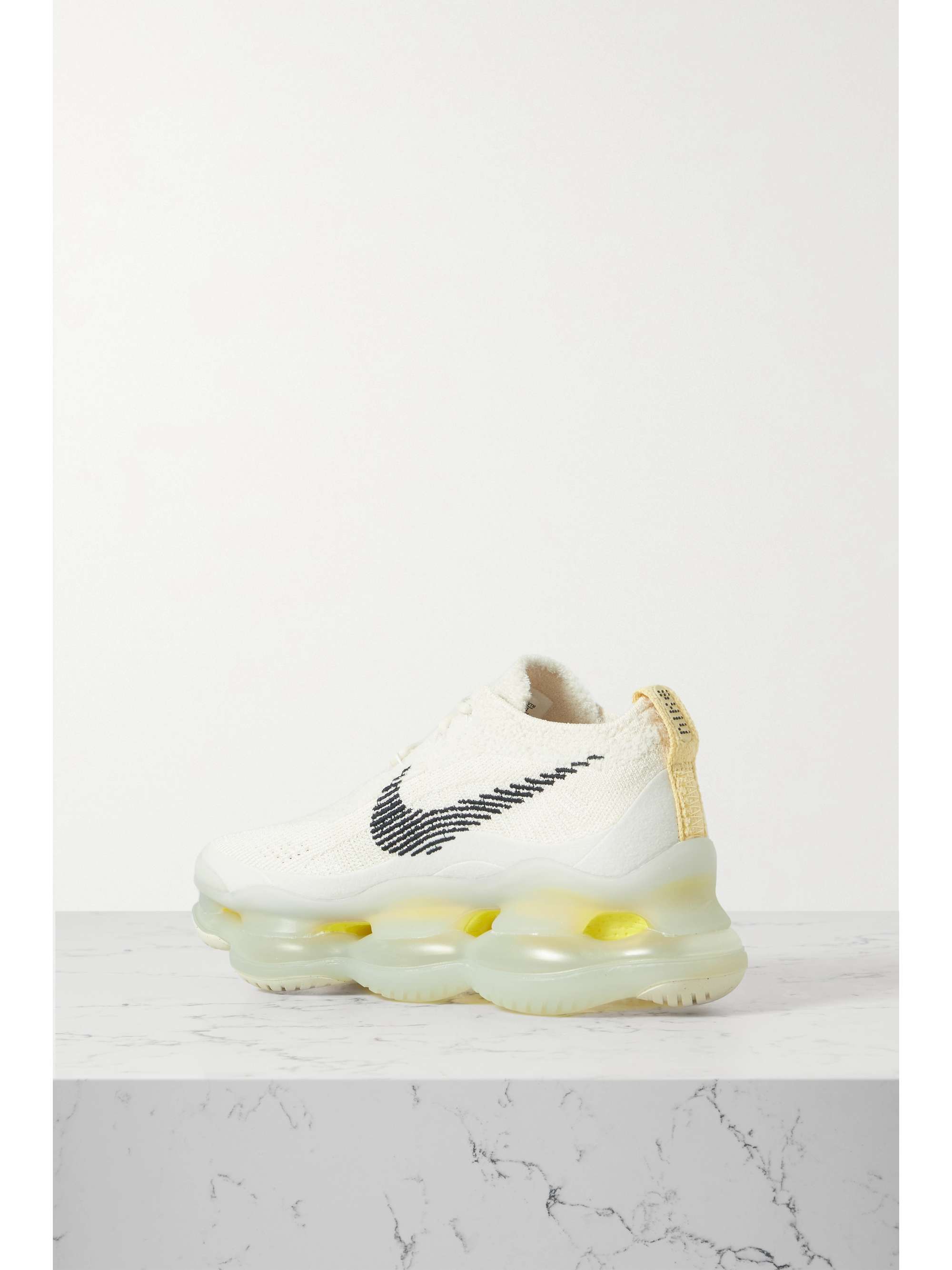 NIKE Air Max Scorpion rubber-trimmed stretch-knit sneakers