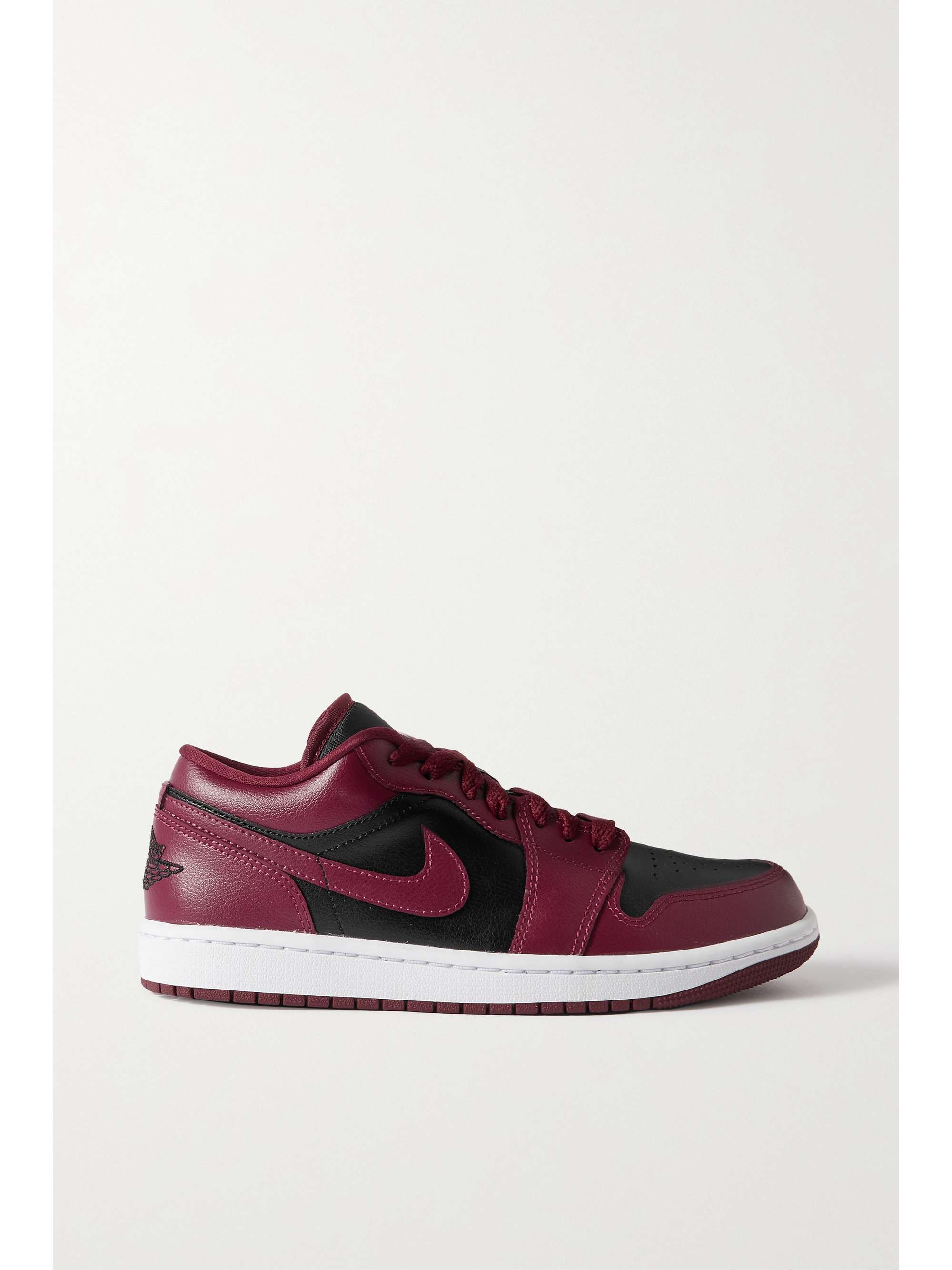 burgundy jordan 1 low