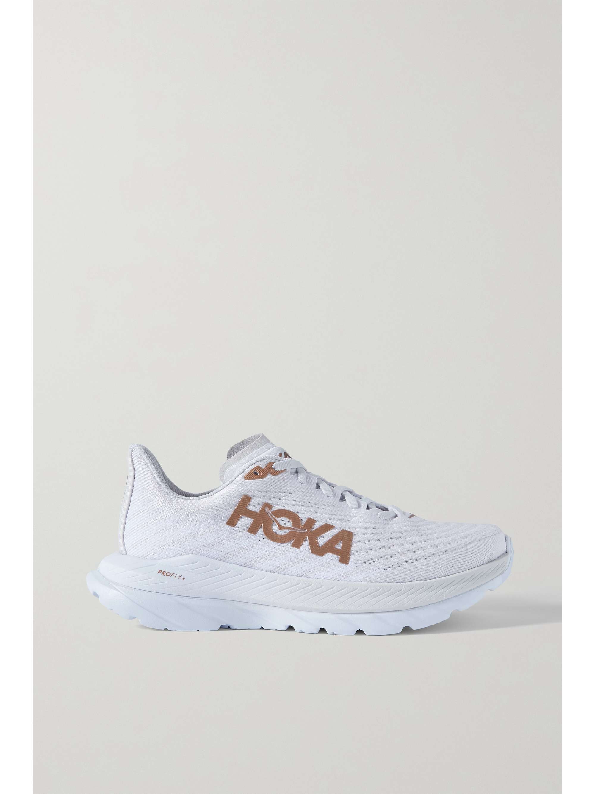 HOKA ONE ONE Mach 5 rubber trimmed mesh sneakers NET A PORTER