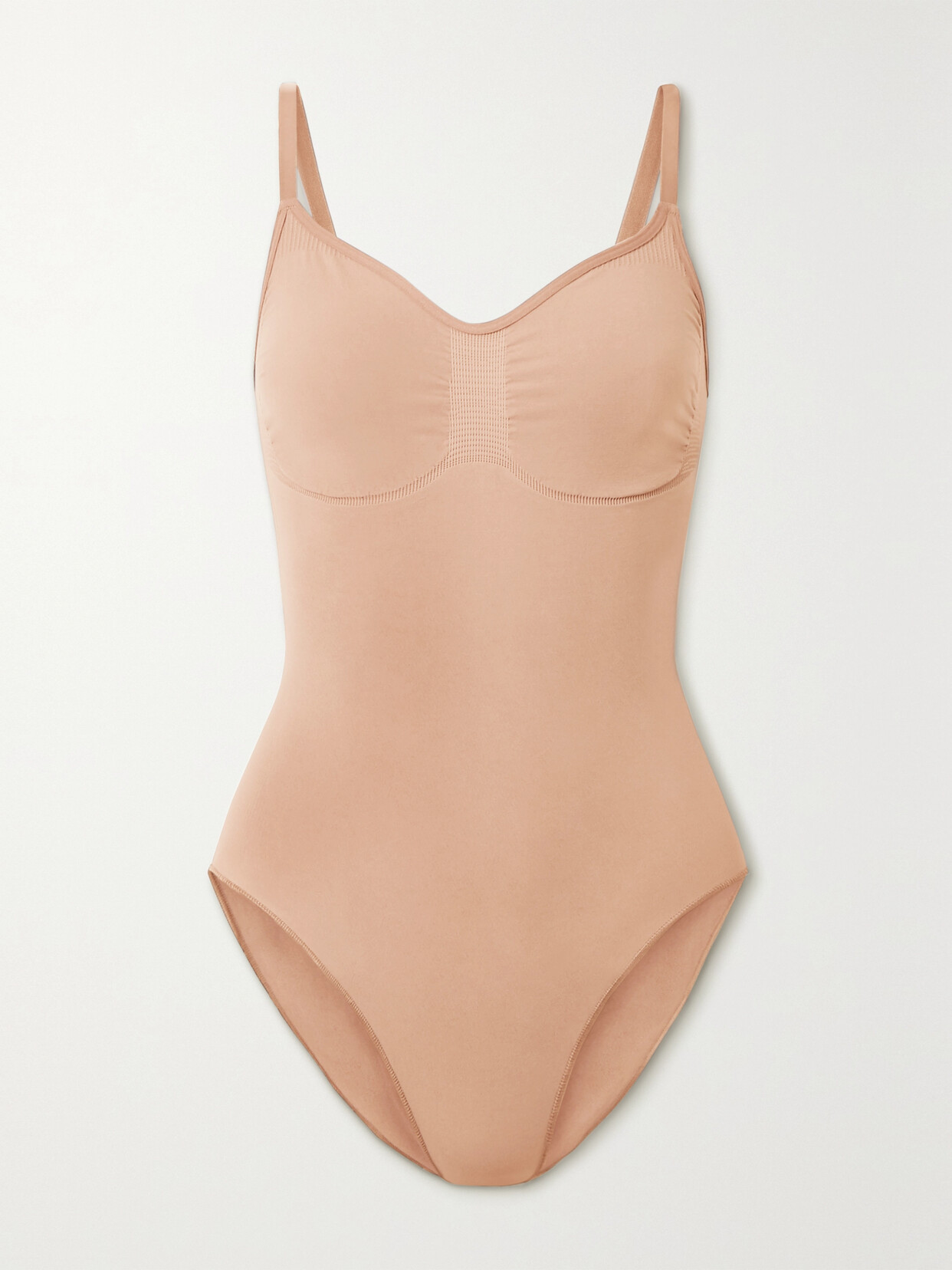 Skims Seamless Sculpt Sculpting Bodysuit In Neutrals