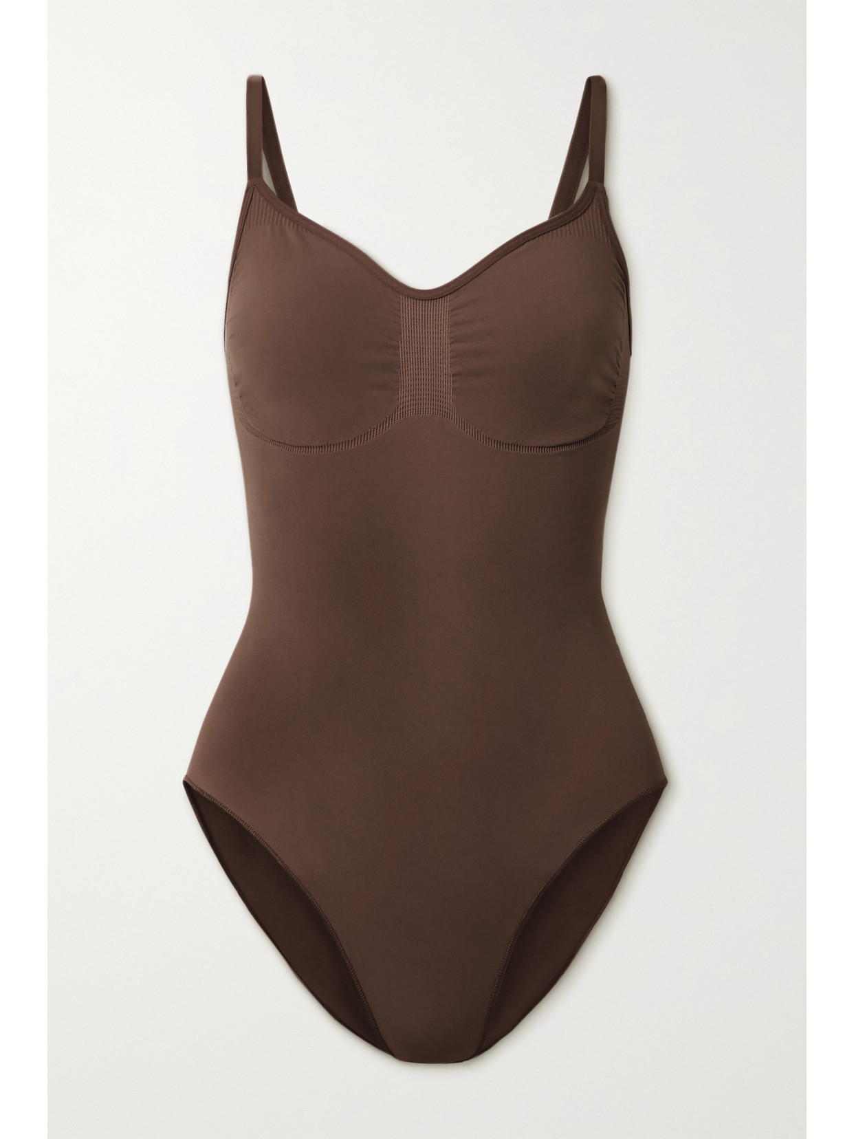 Skims Seamless Sculpt Sculpting Bodysuit In Neutrals