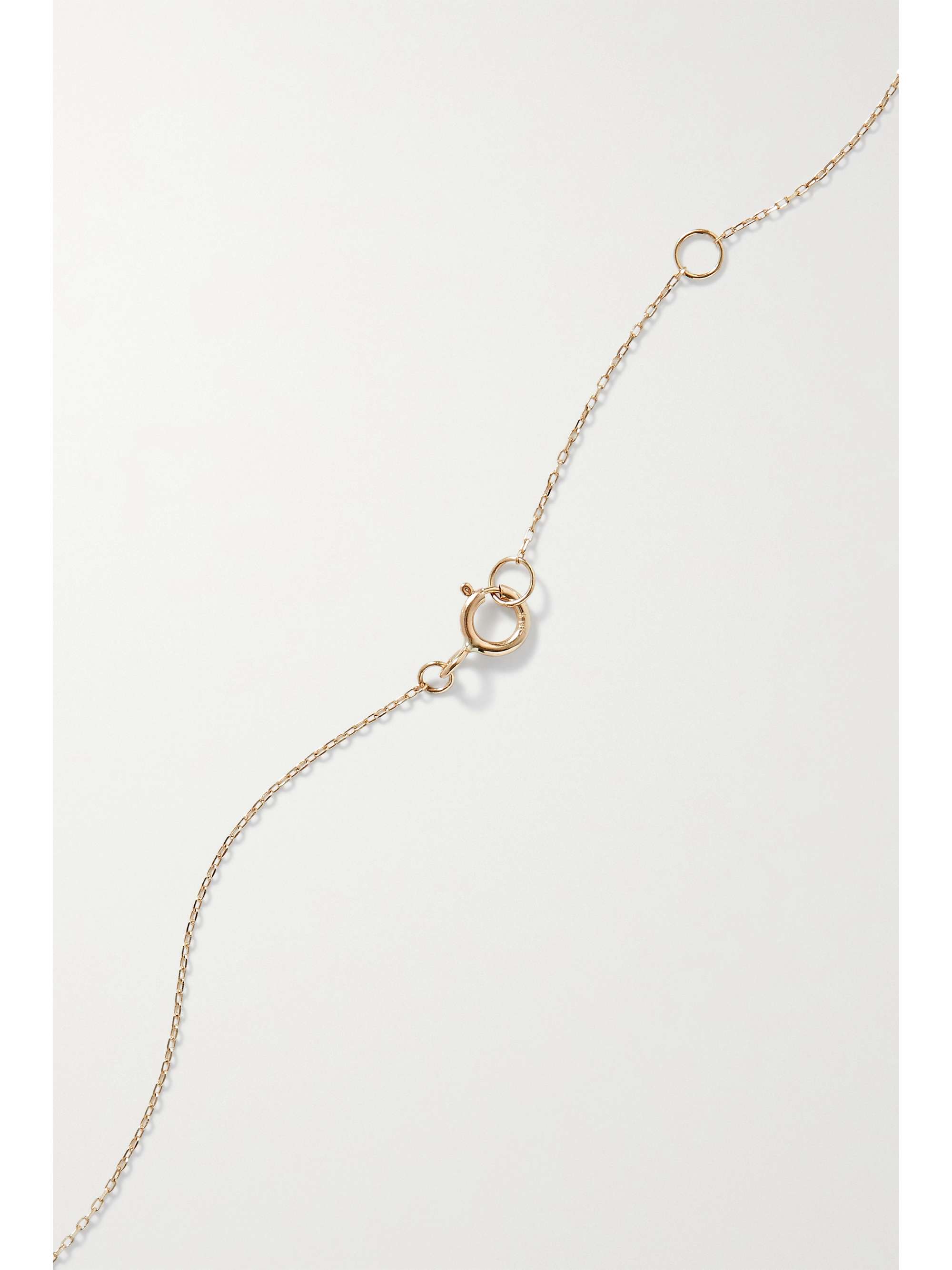 STONE AND STRAND Linked Up 14karat gold diamond necklace NETAPORTER