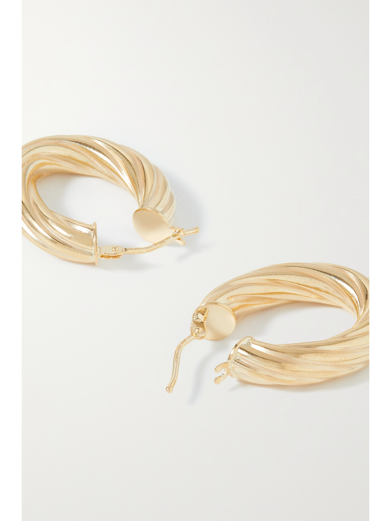 Shop Stone And Strand Bold Gold Hoop Earrings