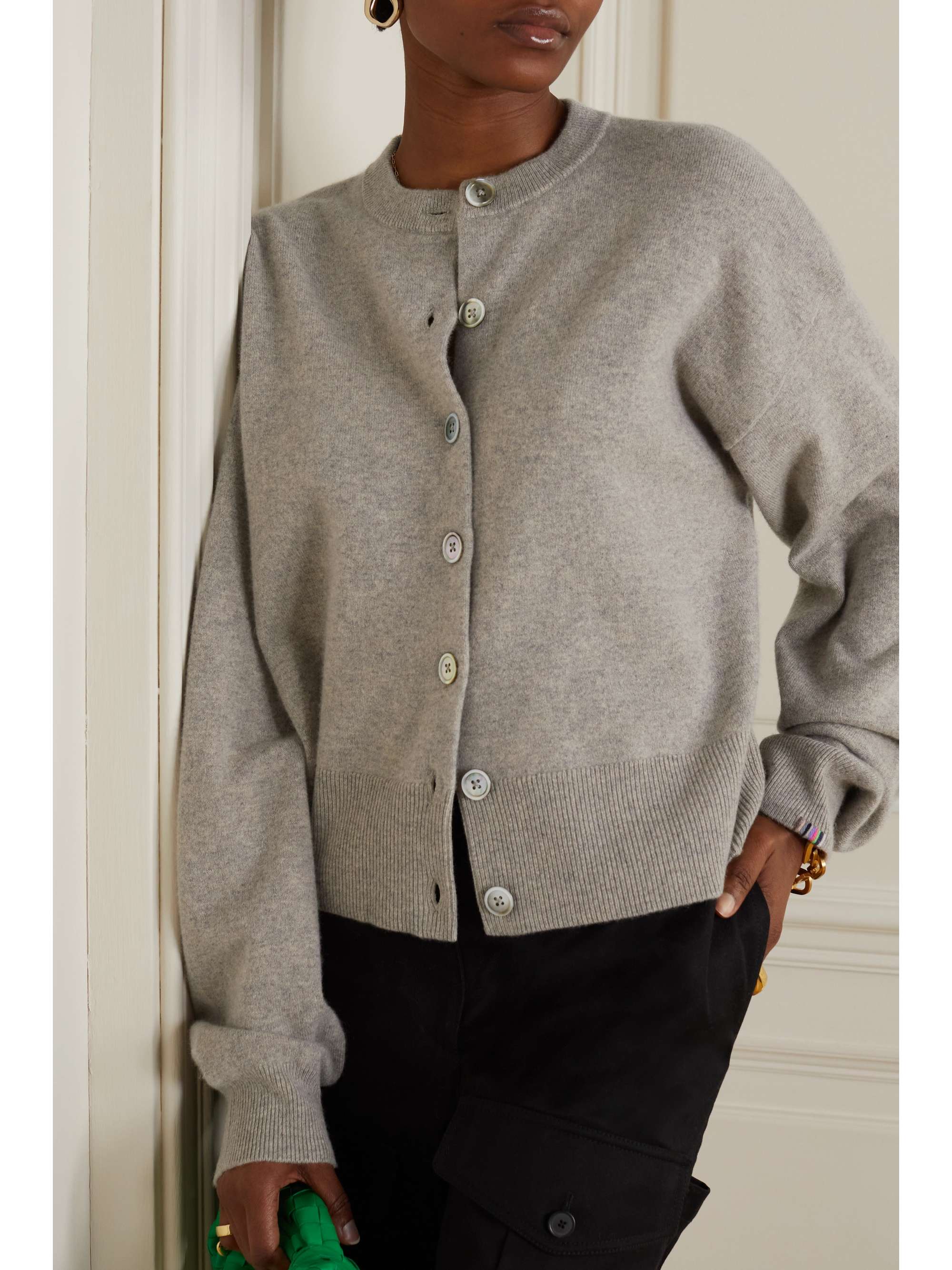 EXTREME CASHMERE N°170 Chou cashmere-blend cardigan