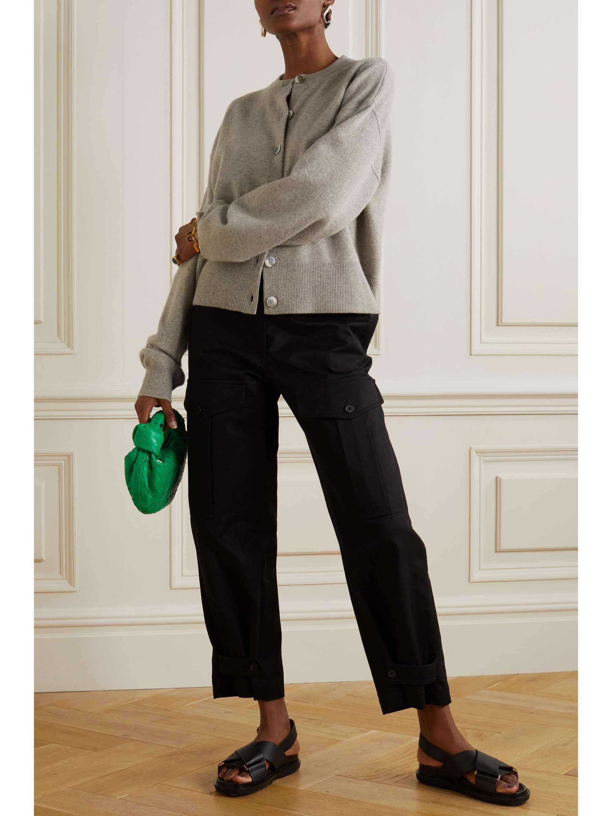 EXTREME CASHMERE N°170 Chou cashmere-blend cardigan