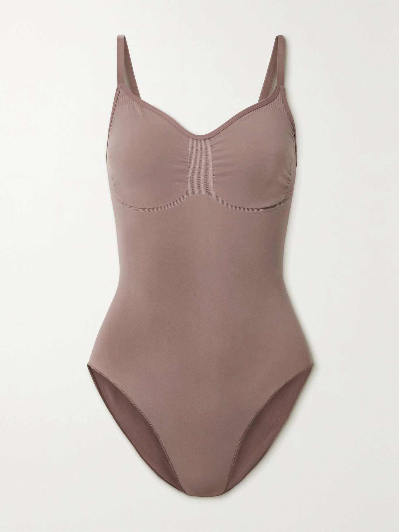 SKIMS Seamless Sculpt Sculpting bodysuit Umber NETAPORTER