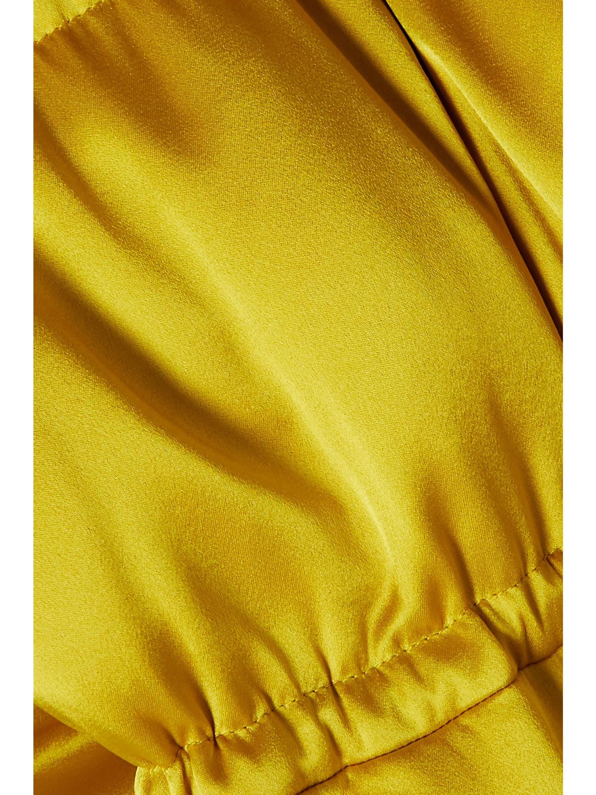 TOM FORD Convertible quilted satin down coat