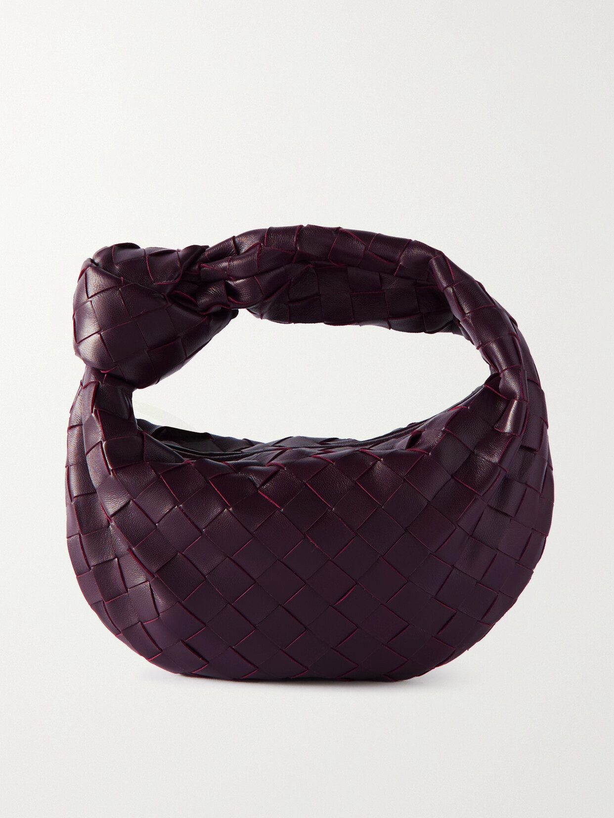 Bottega Veneta Jodie Mini Knotted Intrecciato Leather Tote