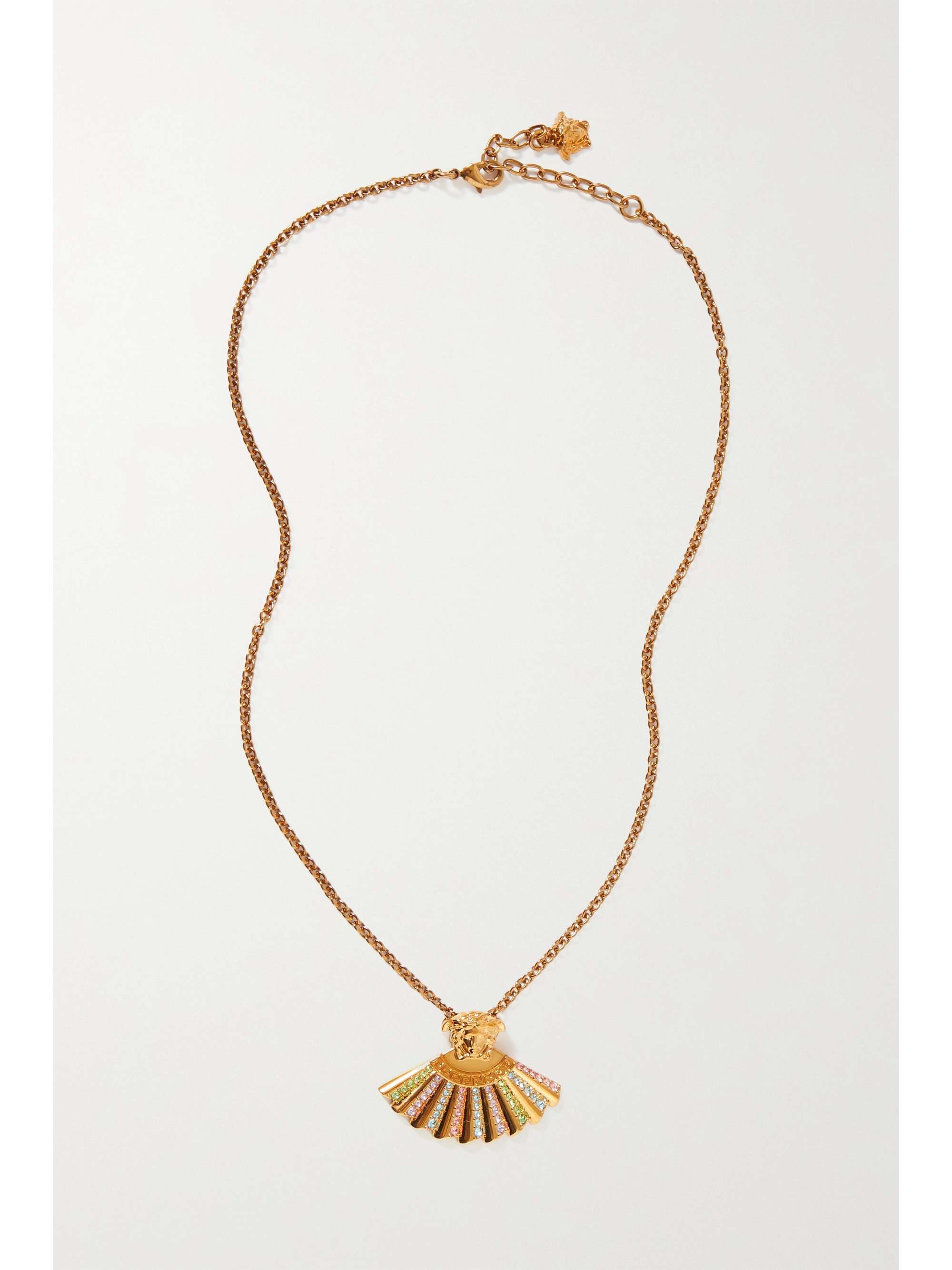Gold I Ventagli Medusa gold-tone 
