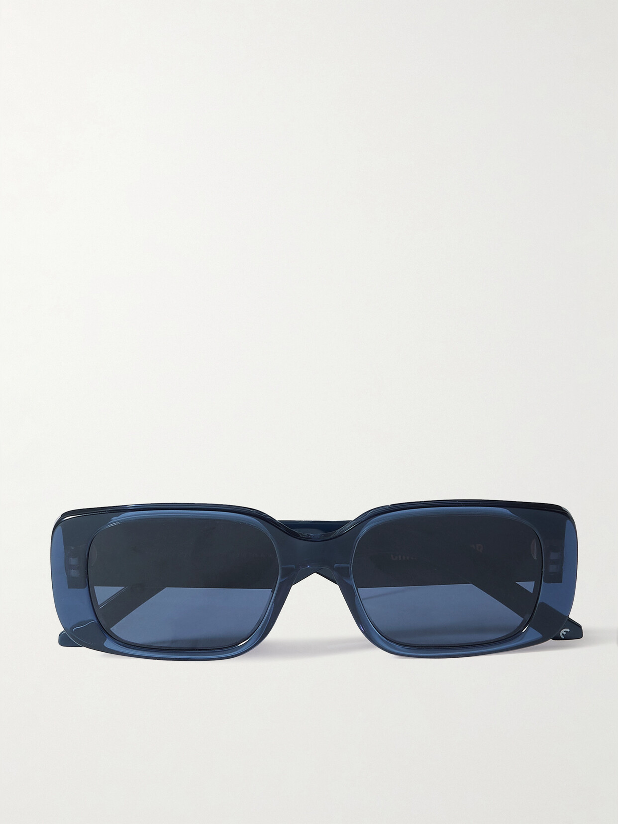 Dior Wil S2u Rectangular-frame Acetate Sunglasses In Blue