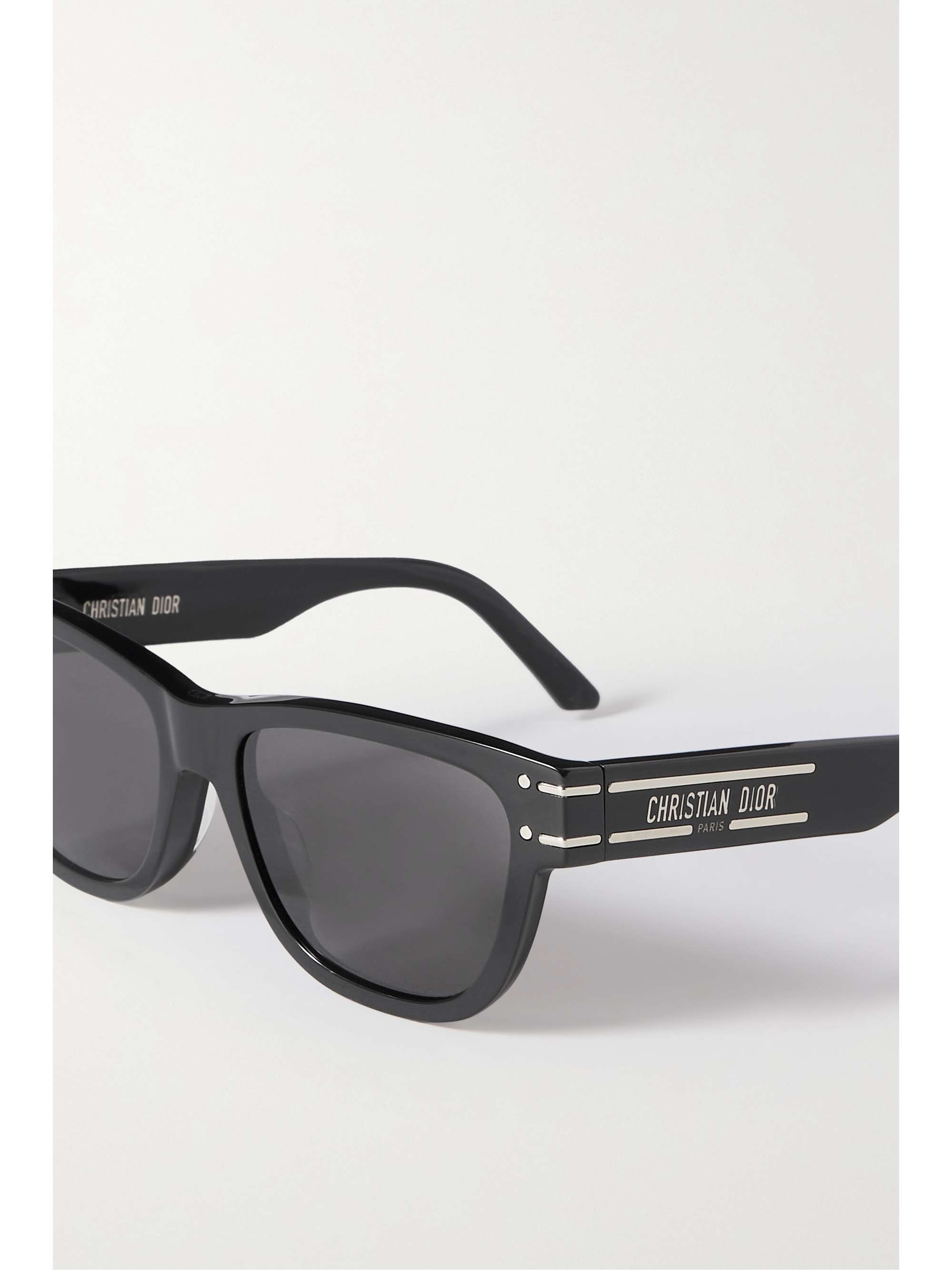 DIOR EYEWEAR DiorSignature S6U cat-eye acetate and gold-tone sunglasses