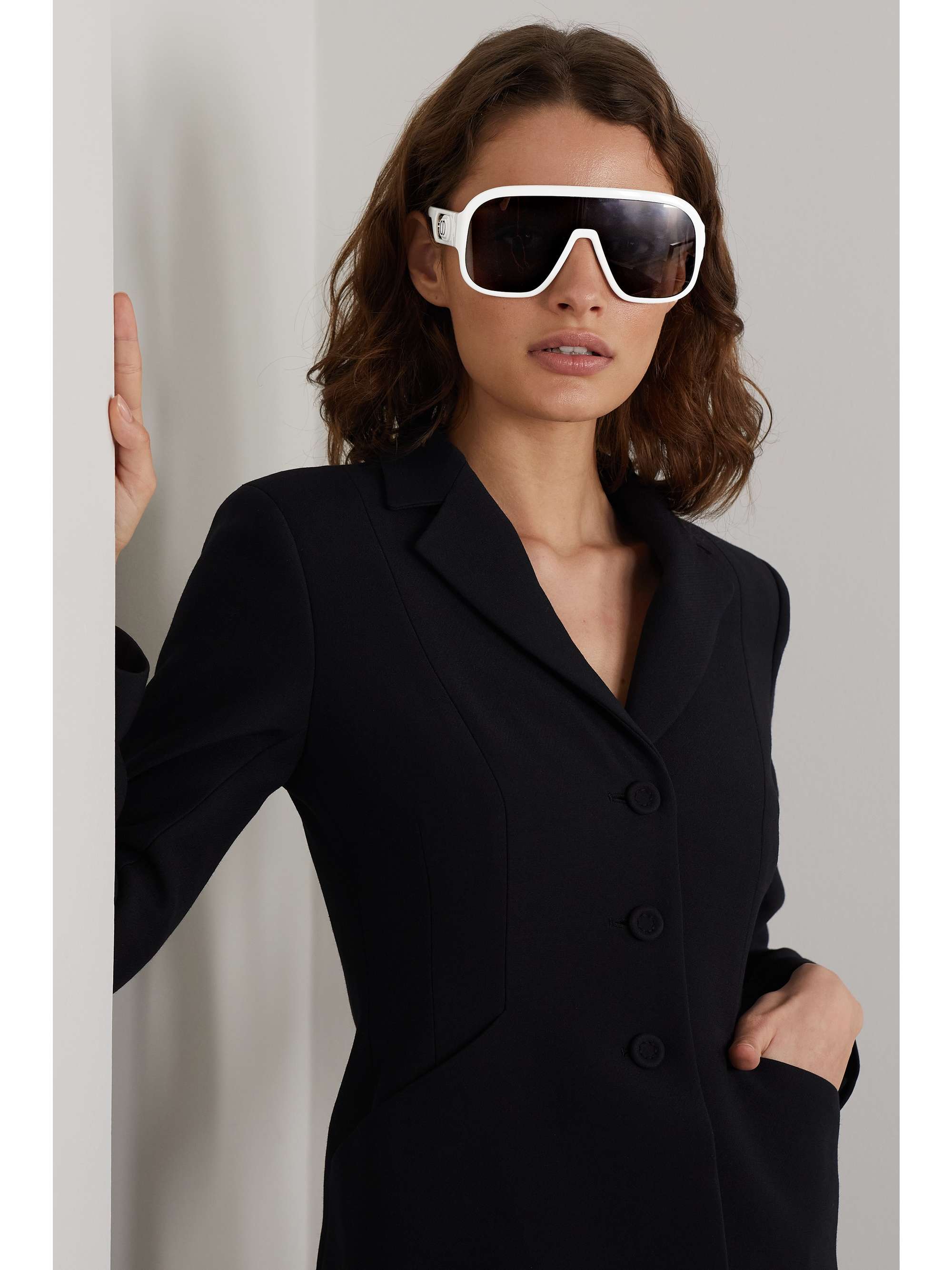 DIOR EYEWEAR DiorBobby Sport oversized Dframe acetate sunglasses NETAPORTER