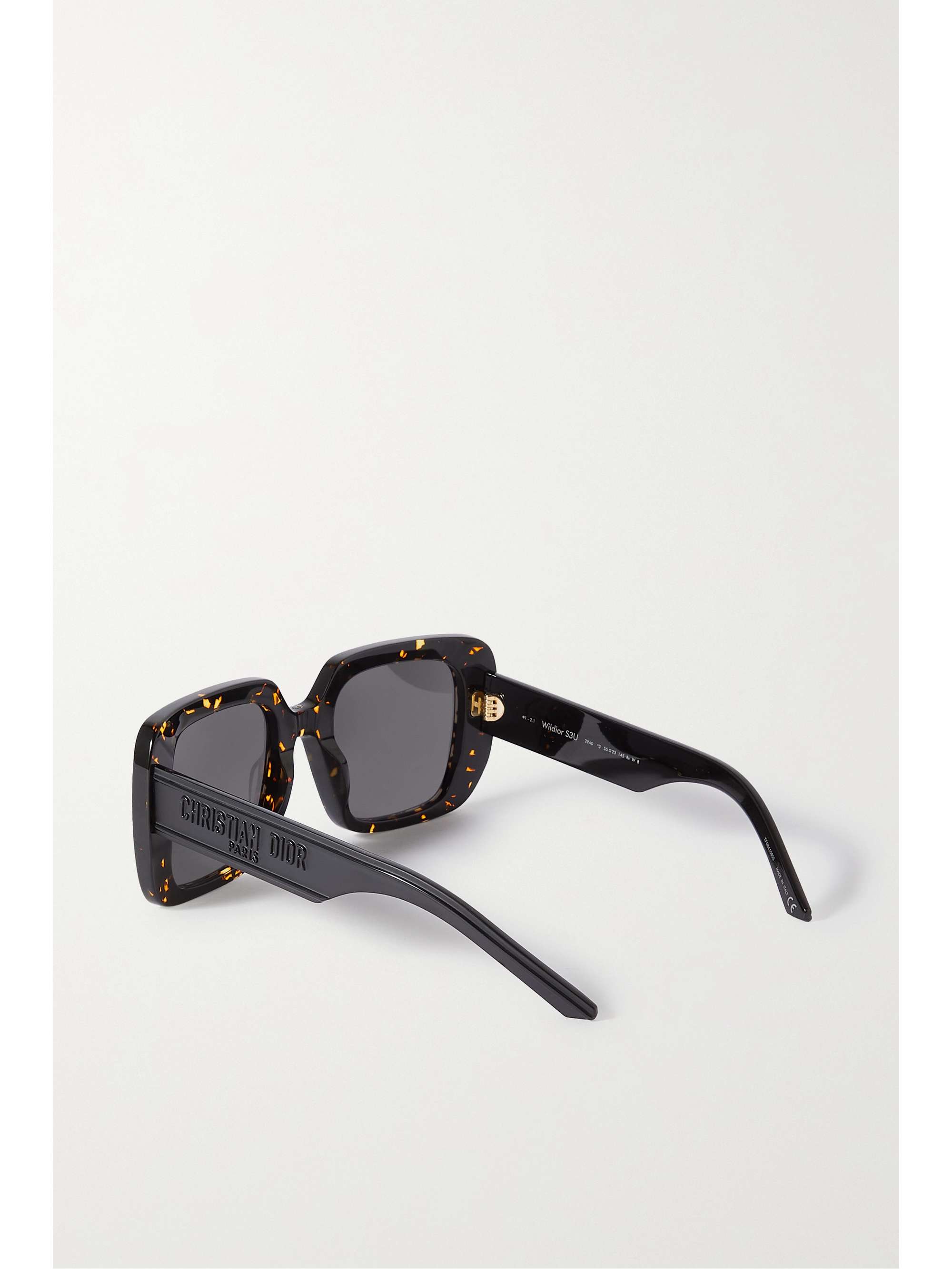 DIOR EYEWEAR Wildior S3U square-frame tortoiseshell acetate sunglasses ...