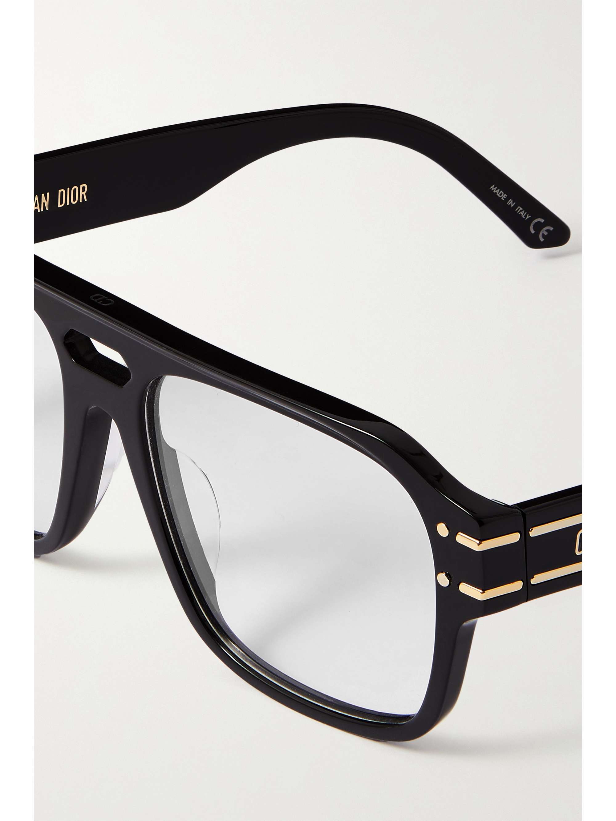 DIOR EYEWEAR DiorSignature O oversized square-frame acetate optical glasses