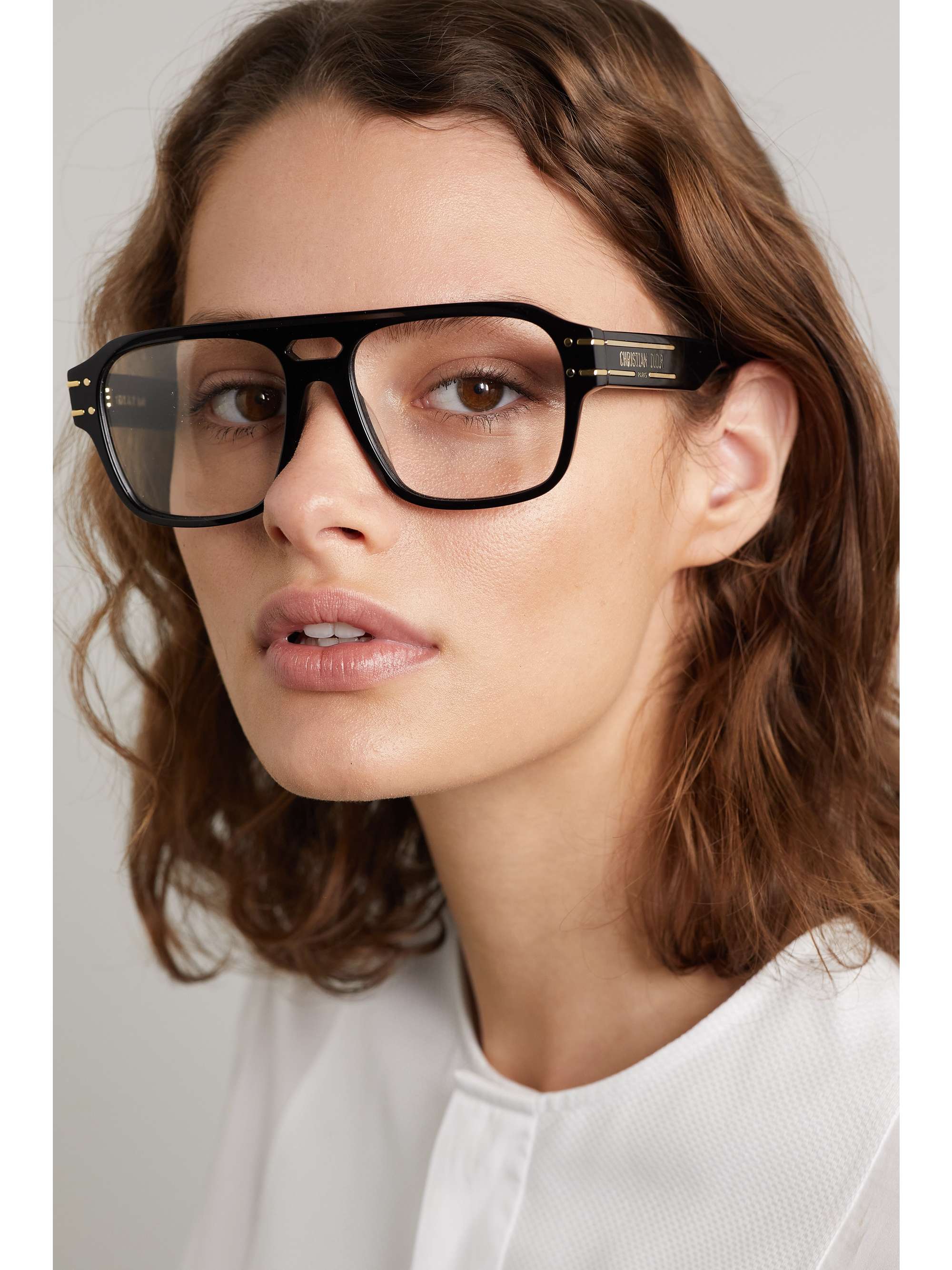 DIOR EYEWEAR DiorSignature O oversized square-frame acetate optical glasses