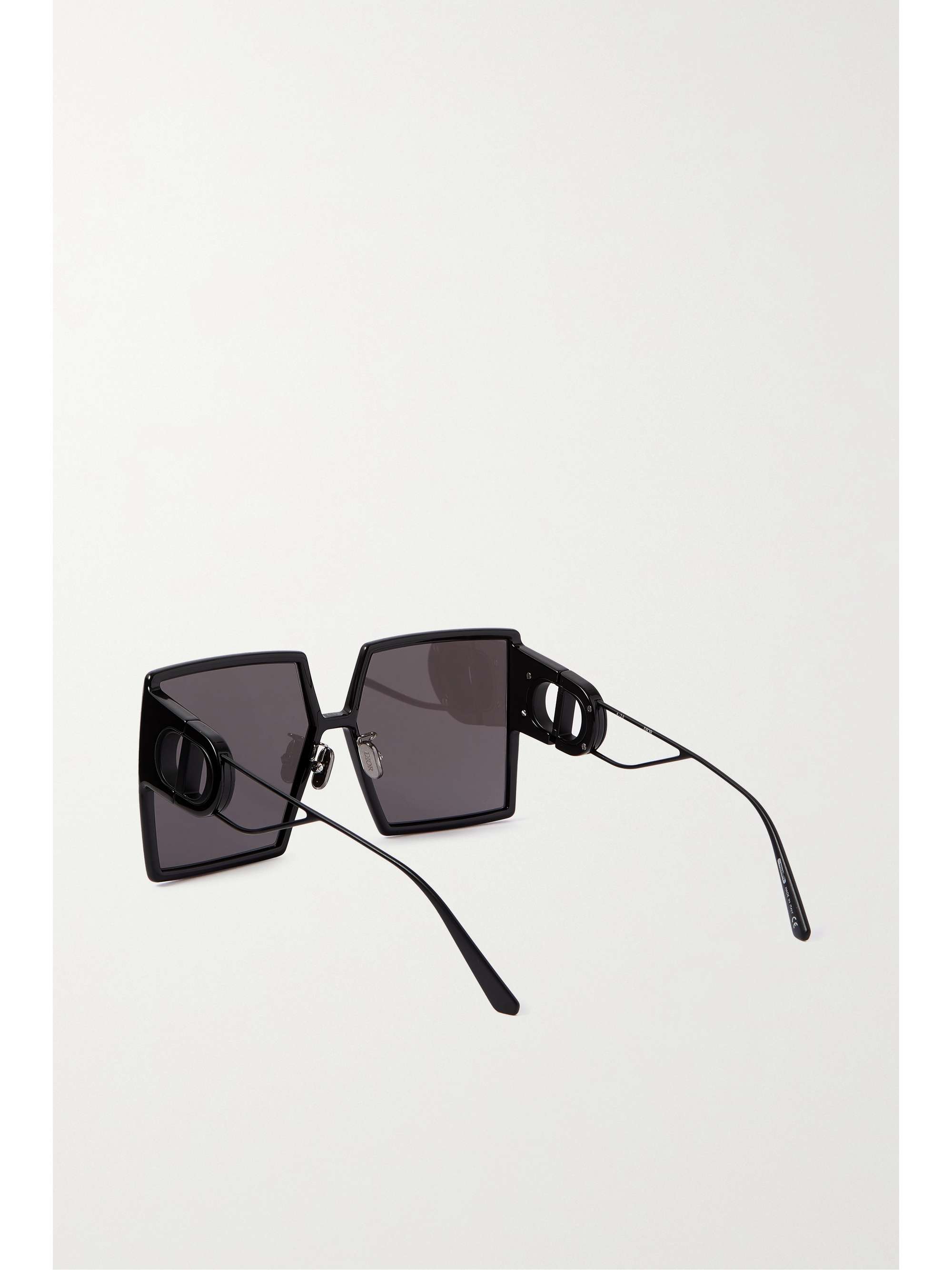 DIOR EYEWEAR 30Montaigne SU oversized square-frame acetate and gold-tone sunglasses