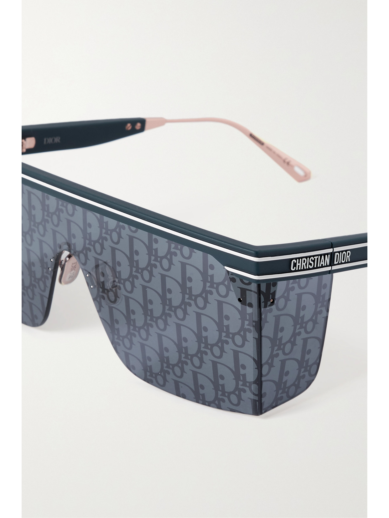 Dior Club M1u Navy Mask Sunglasses In Blue ModeSens