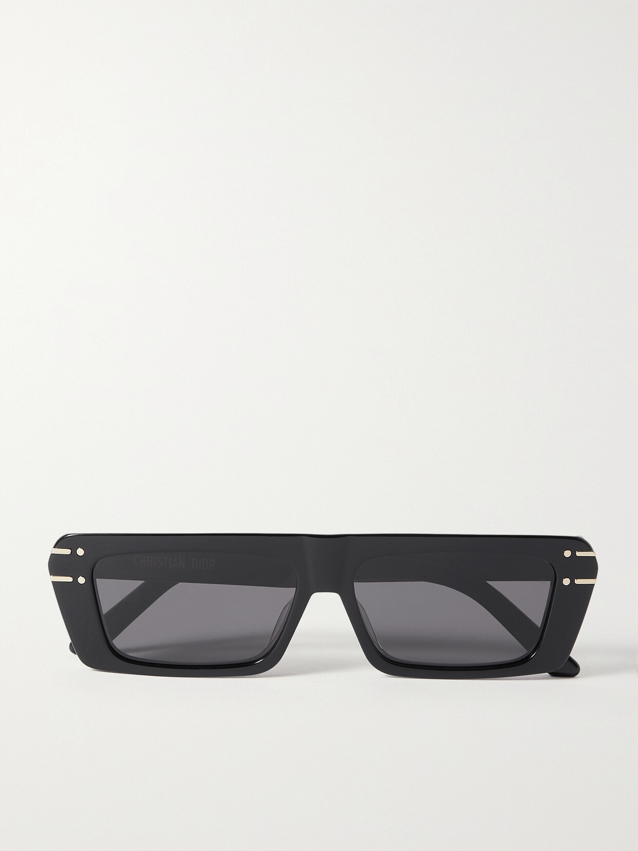 DIOR Eyewear - Diorsignature S2u Rectangular-frame Acetate Sunglasses - Black