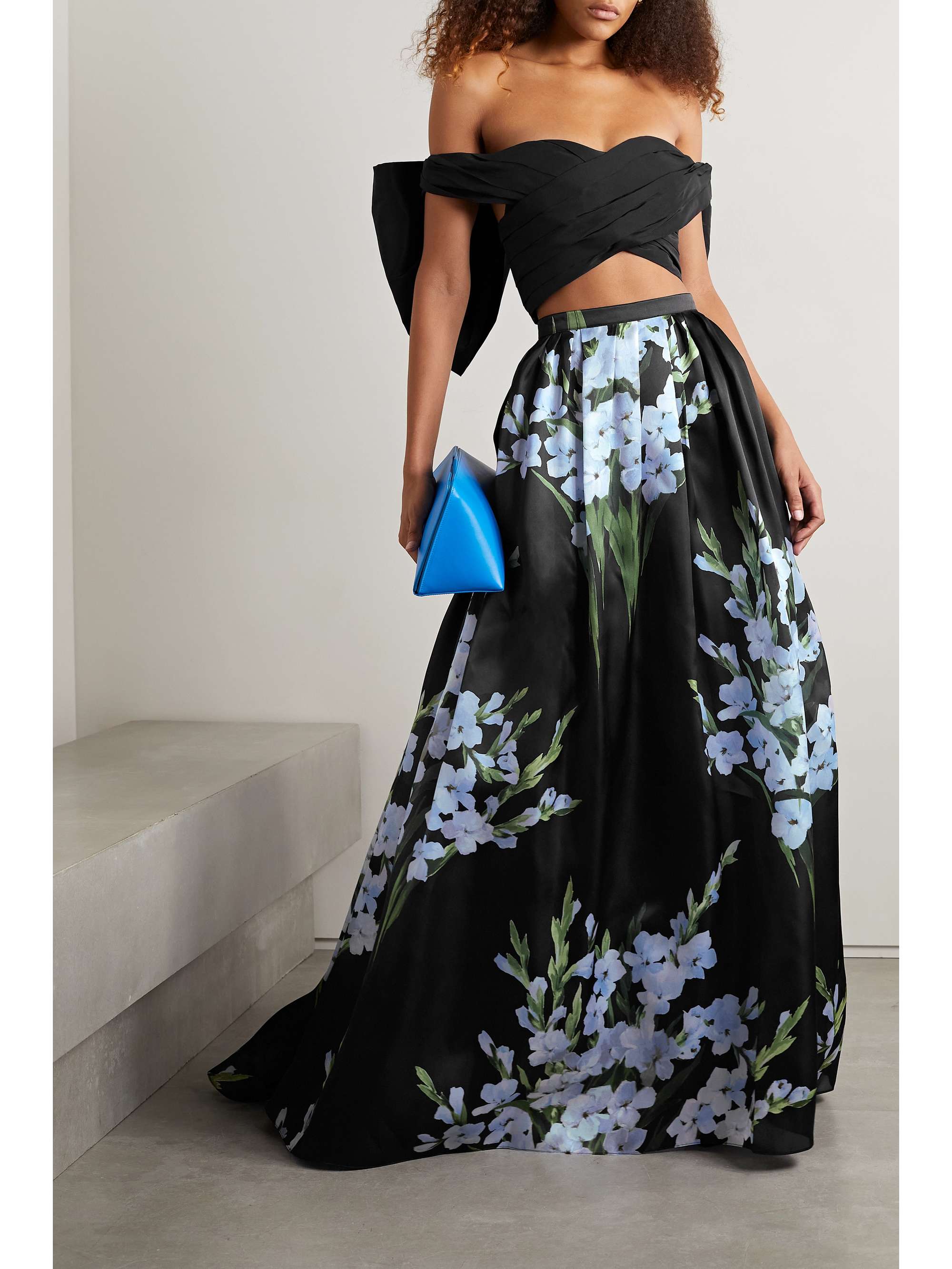 carolina herrera maxi skirt
