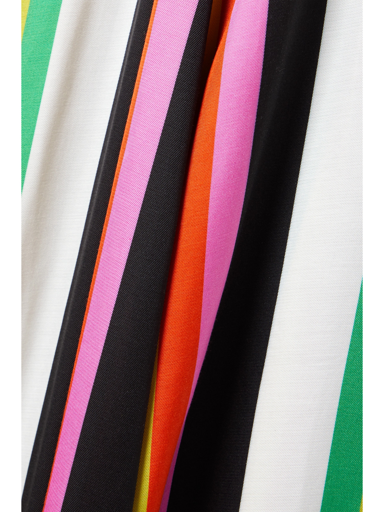 Striped Crepe Maxi