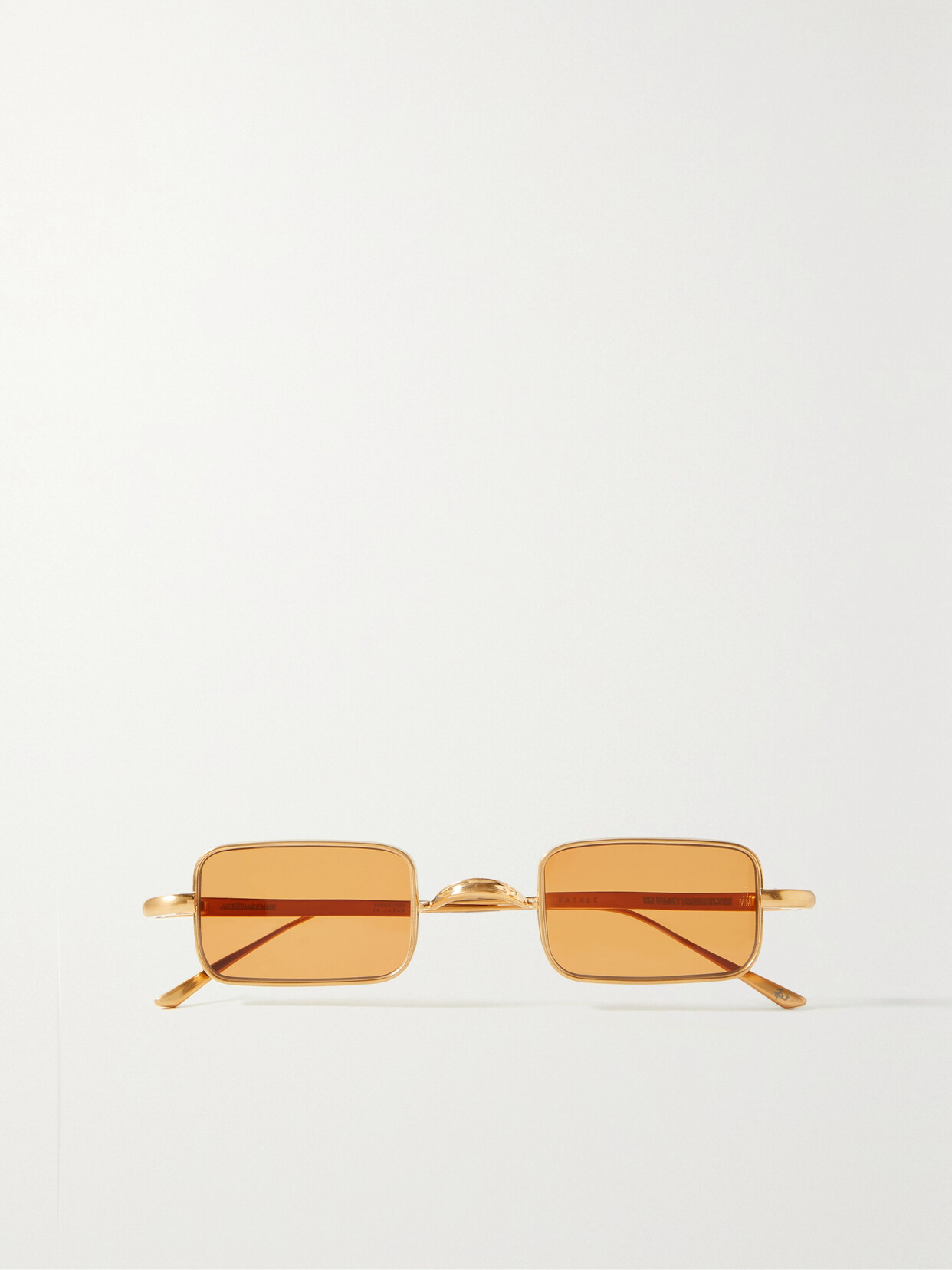 Jacques Marie Mage - + The Velvet Underground Fatale Square-frame Gold-tone Sunglasses - One size