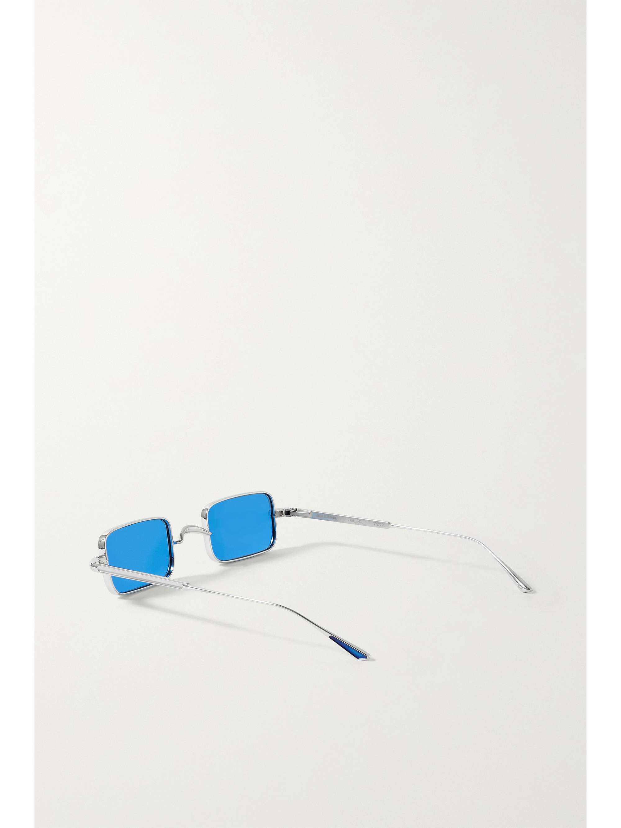 JACQUES MARIE MAGE + The Velvet Underground Fatale square-frame silver-tone sunglasses