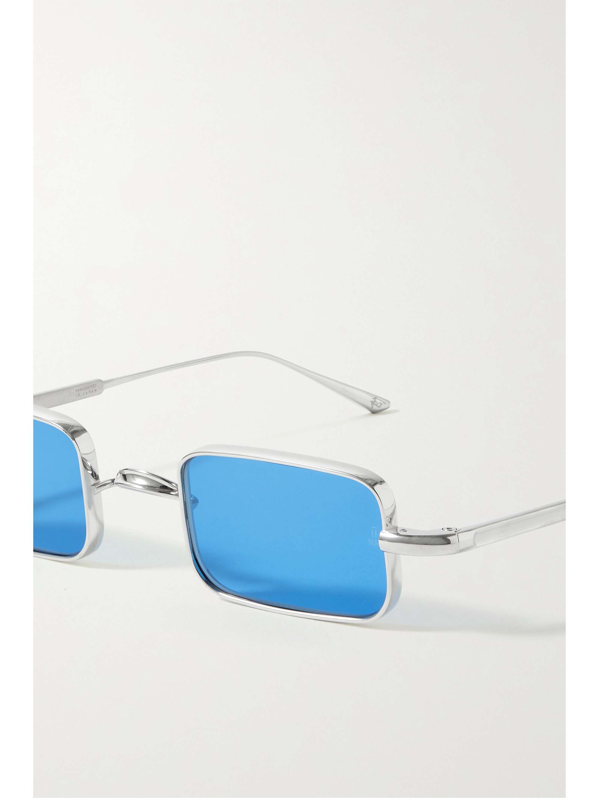 JACQUES MARIE MAGE + The Velvet Underground Fatale square-frame silver-tone sunglasses
