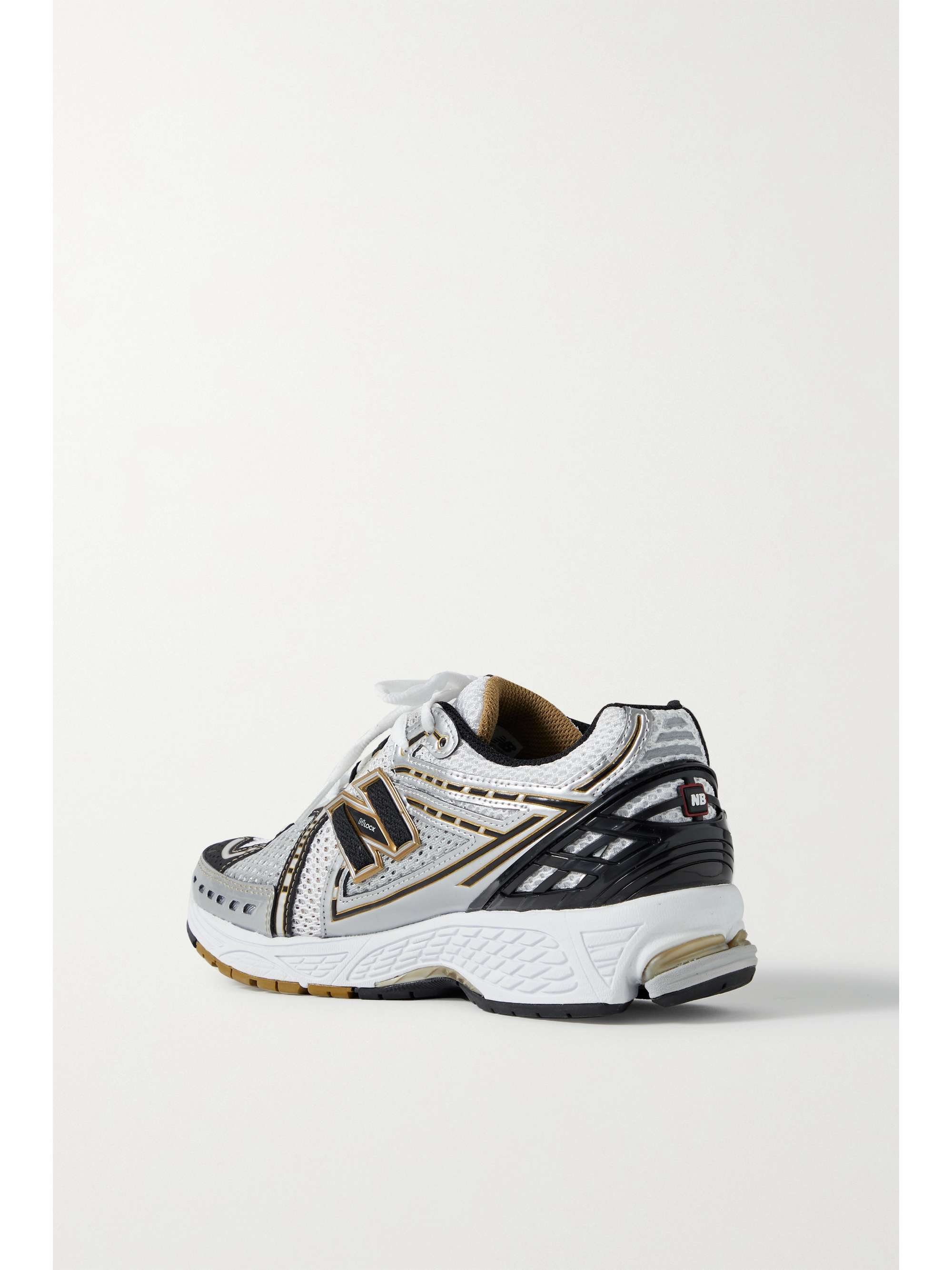 NEW BALANCE + Akio Hasegawa 1906 leather-trimmed mesh sneakers