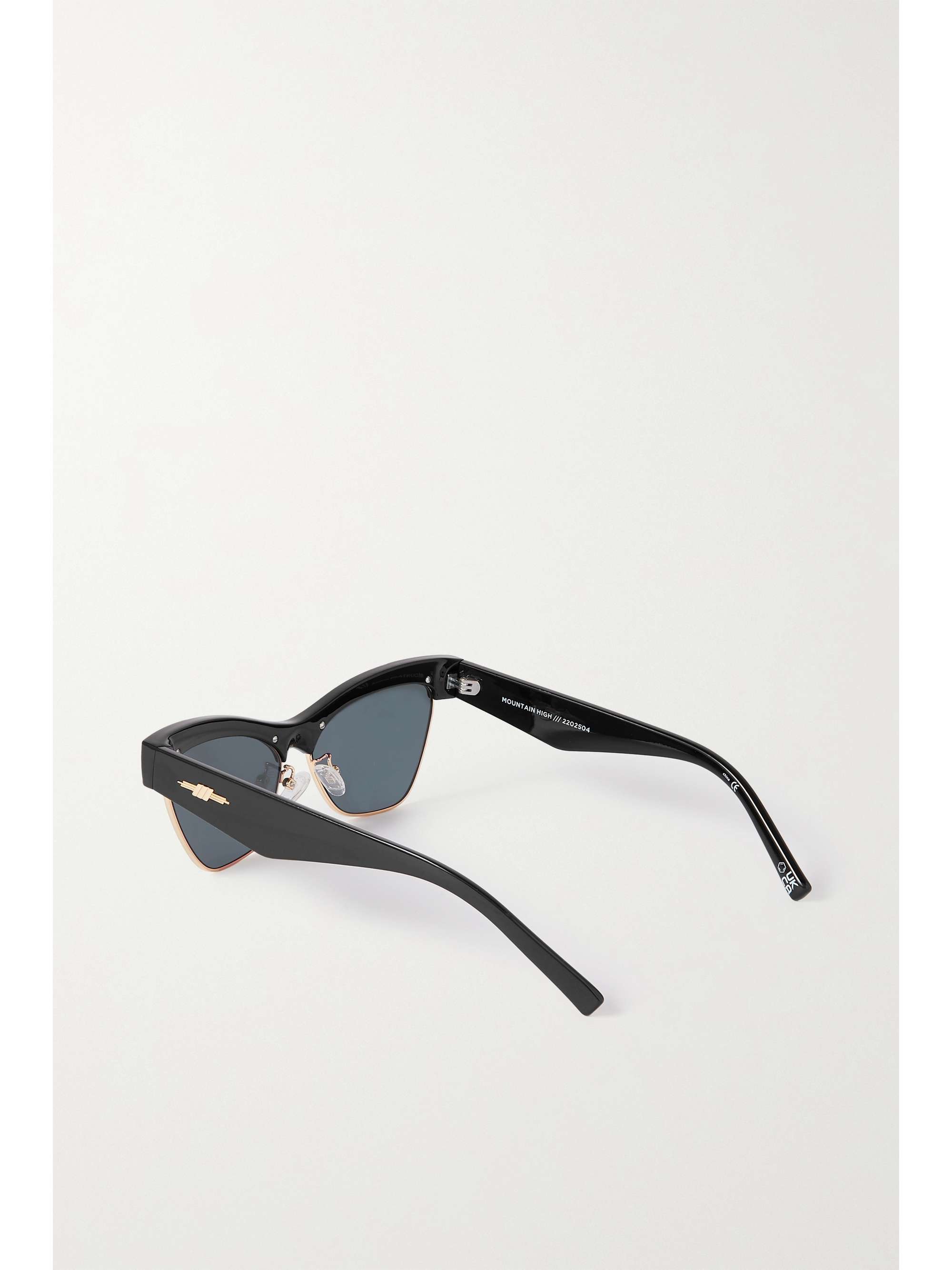 LE SPECS Mountain High cat-eye acetate sunglasses