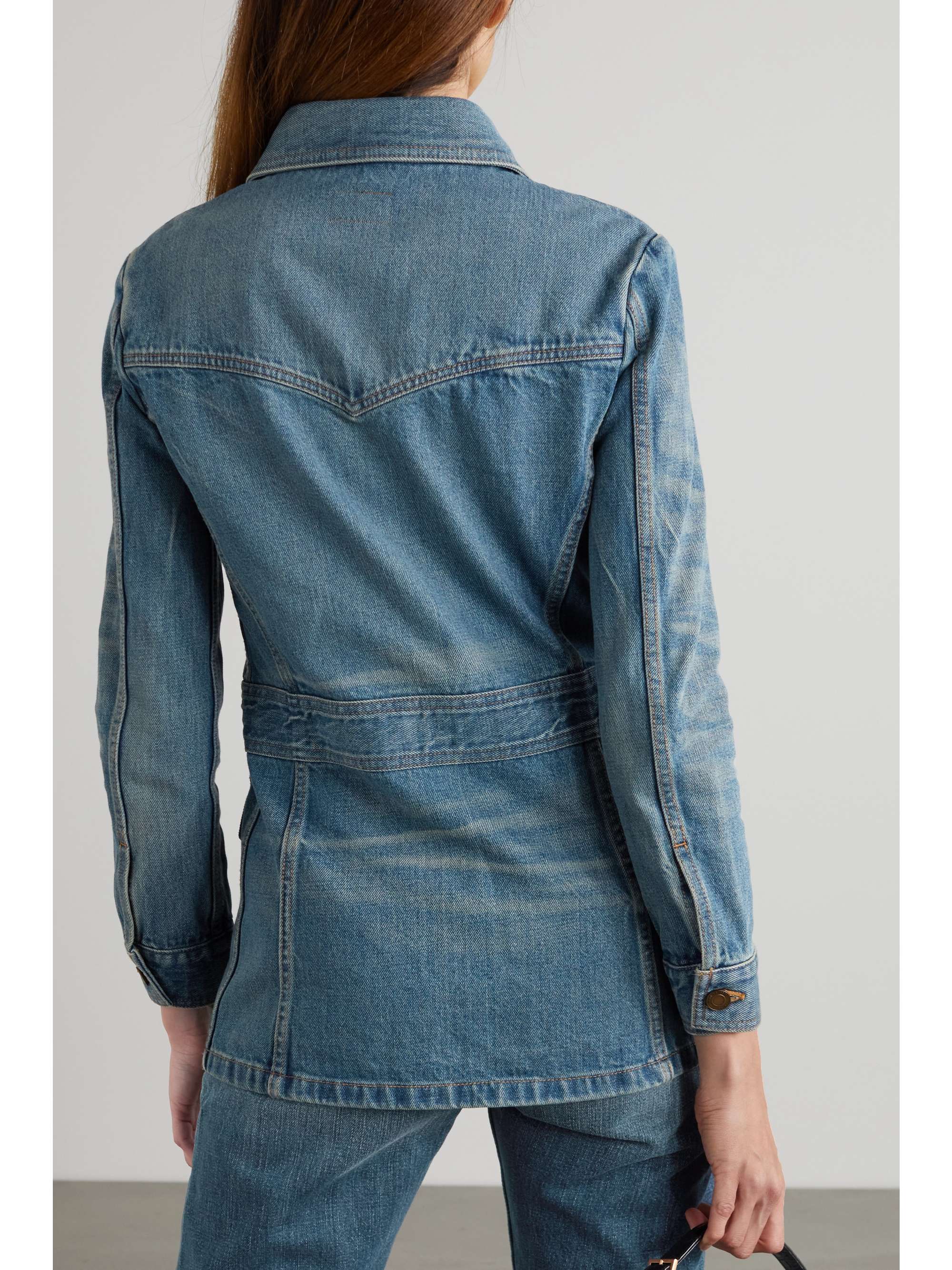 Blue Denim jacket | SAINT LAURENT | NET 