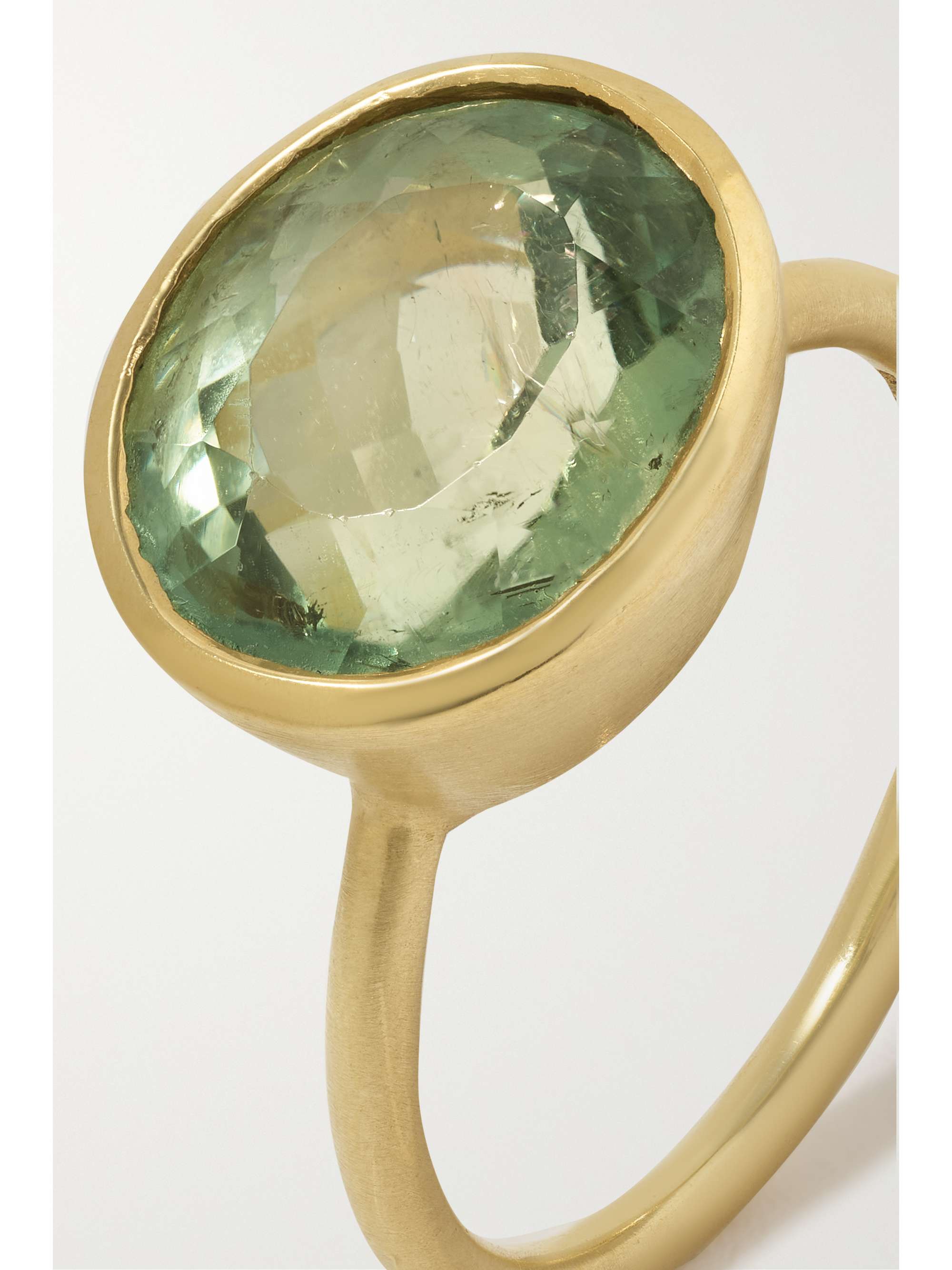 IRENE NEUWIRTH Gemmy Gem 18-karat gold tourmaline ring