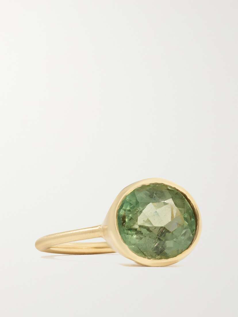 Irene Neuwirth Gemmy Gem 18-karat Gold Tourmaline Ring