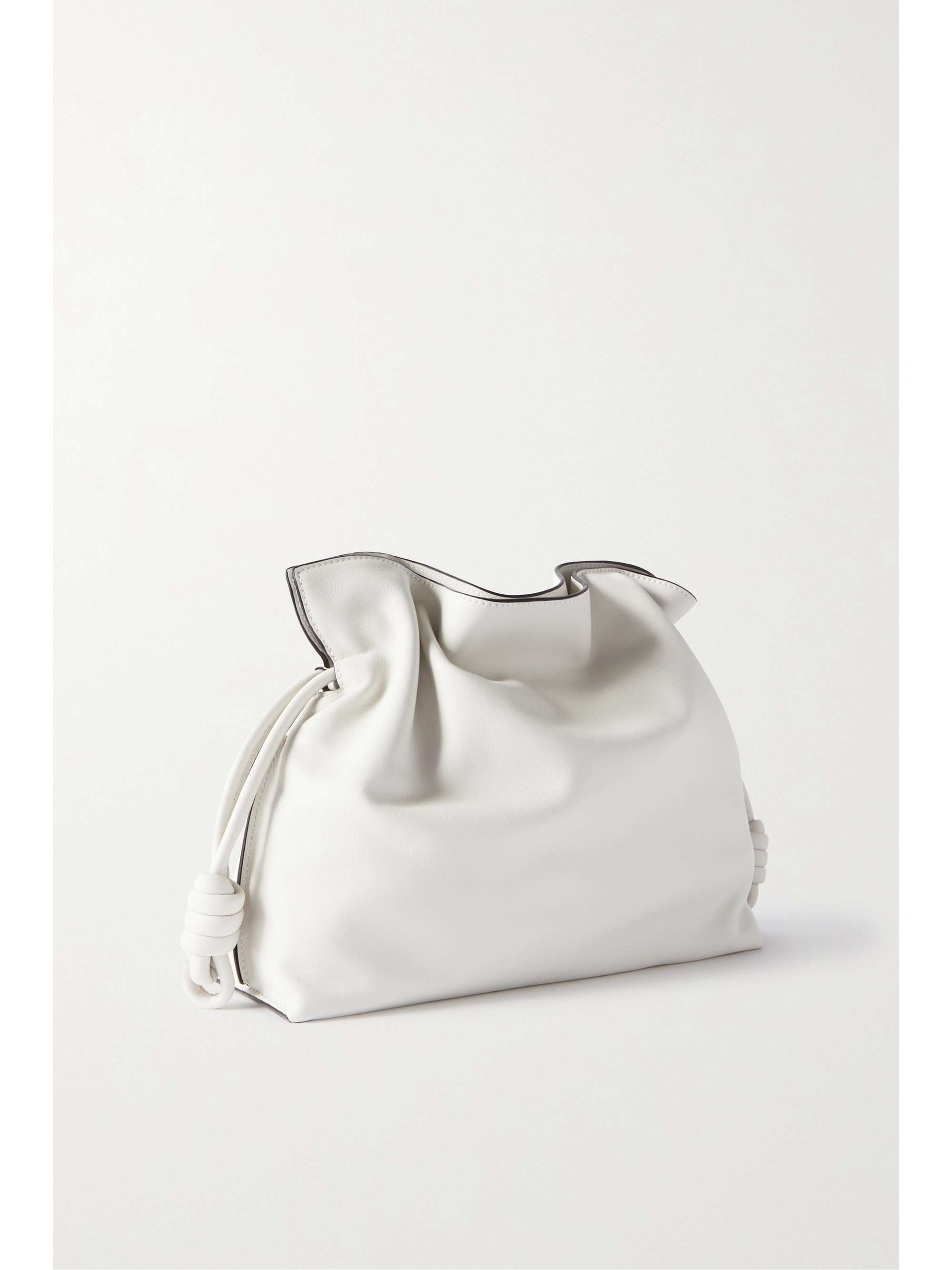 LOEWE Flamenco leather clutch